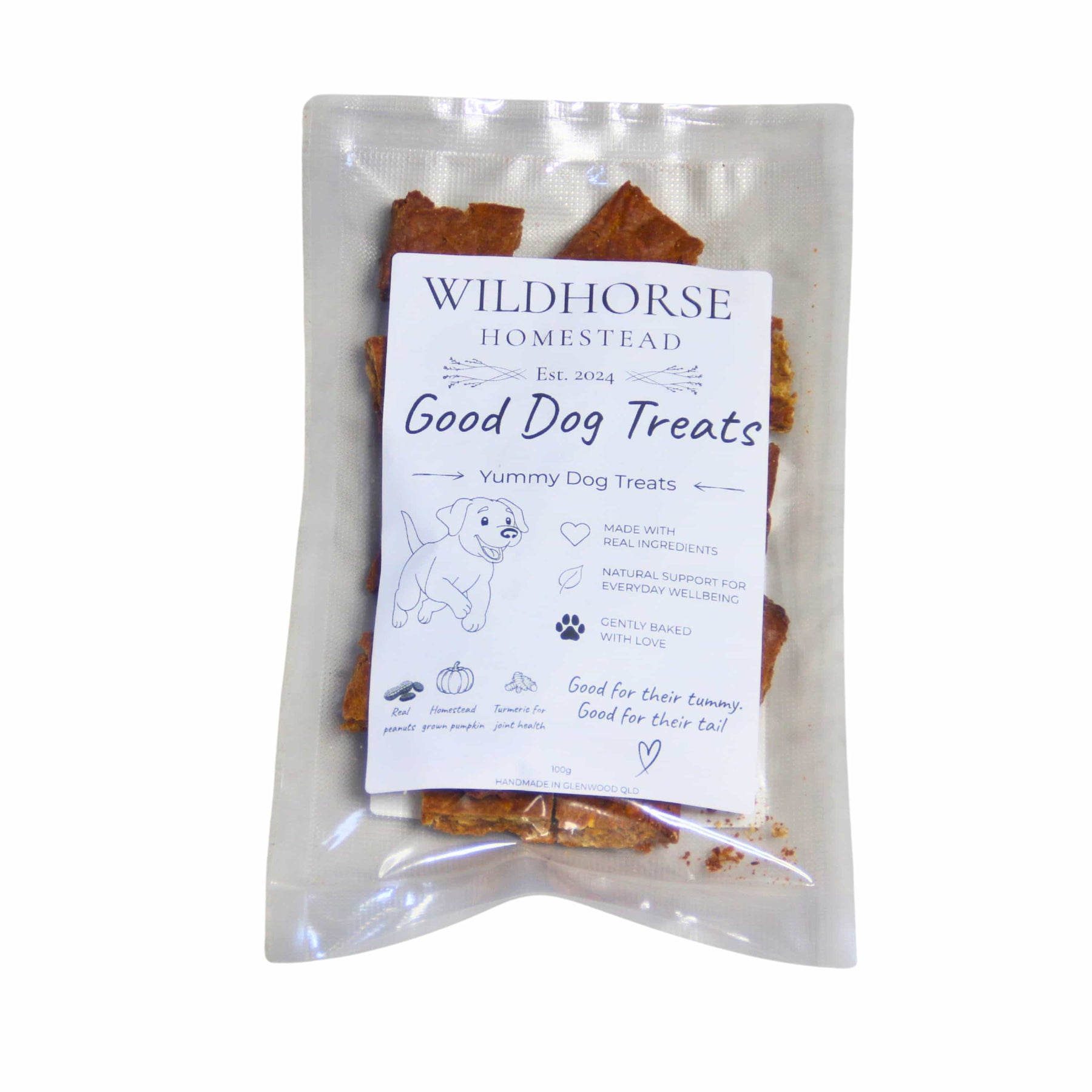 Wildhorse Good Dog Treats | Baked Dog Treats | 100g
