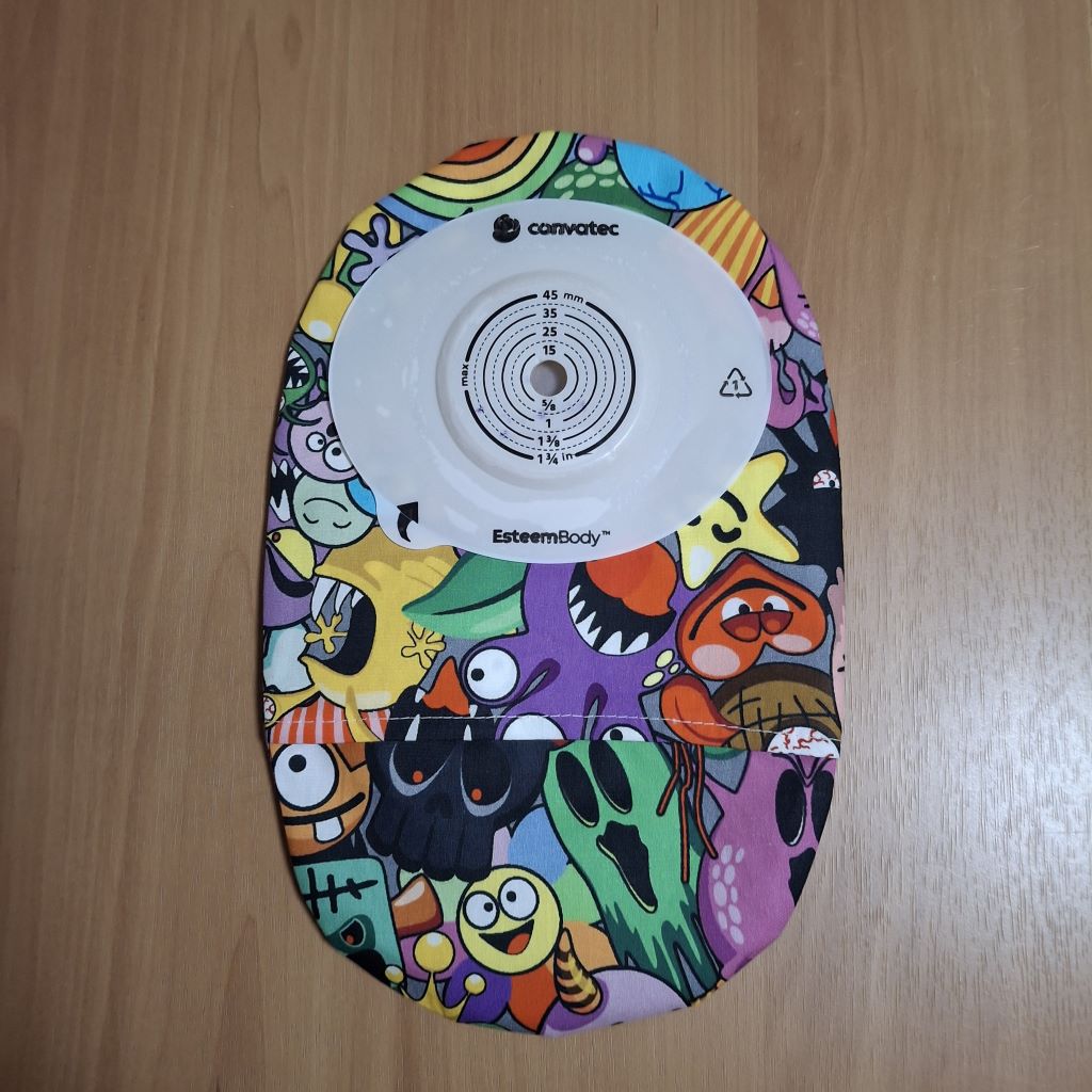 STOMA BAG COVER LARGE  Suitable for Ileostomy, Colostomy, Urostomy