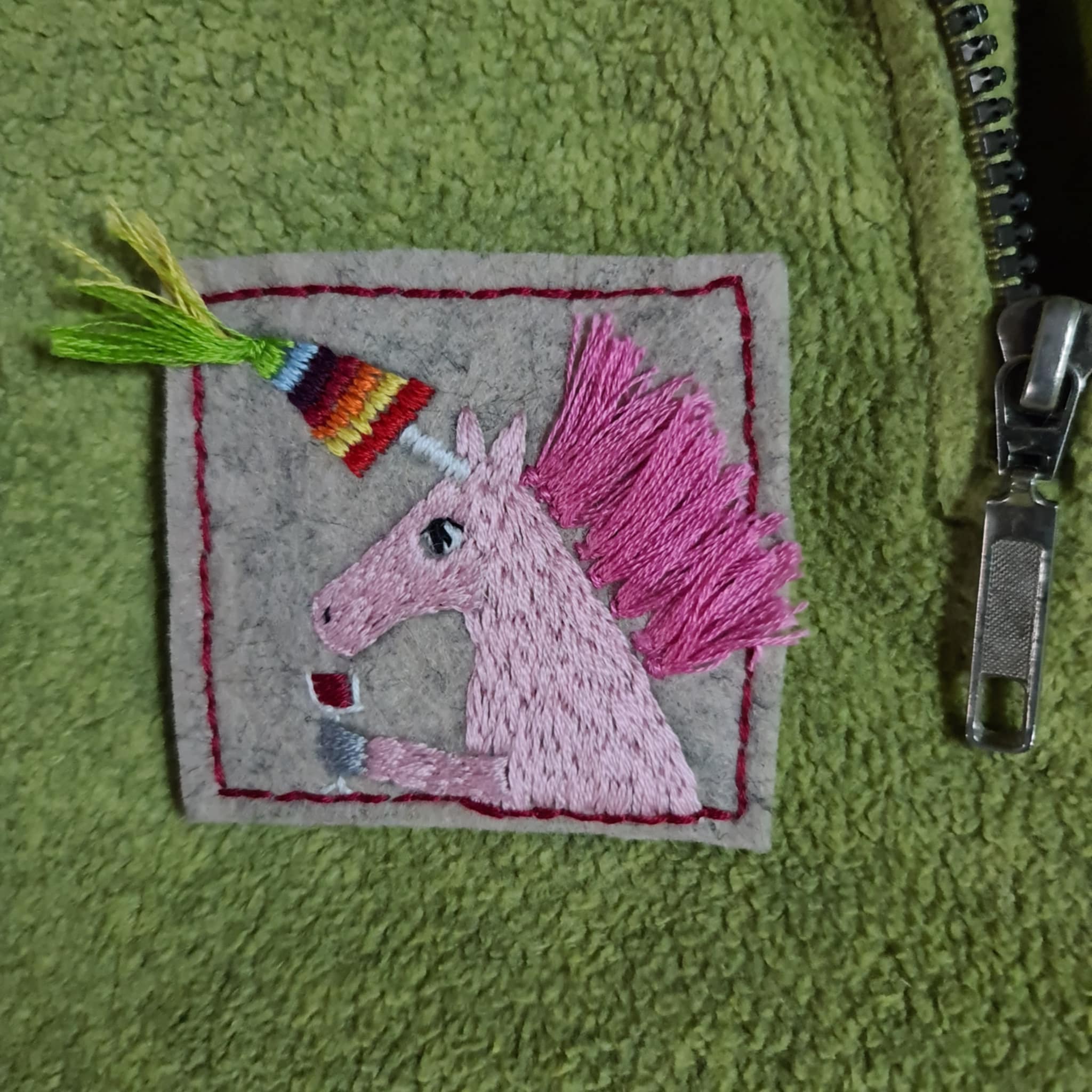 Unicorn Brooch