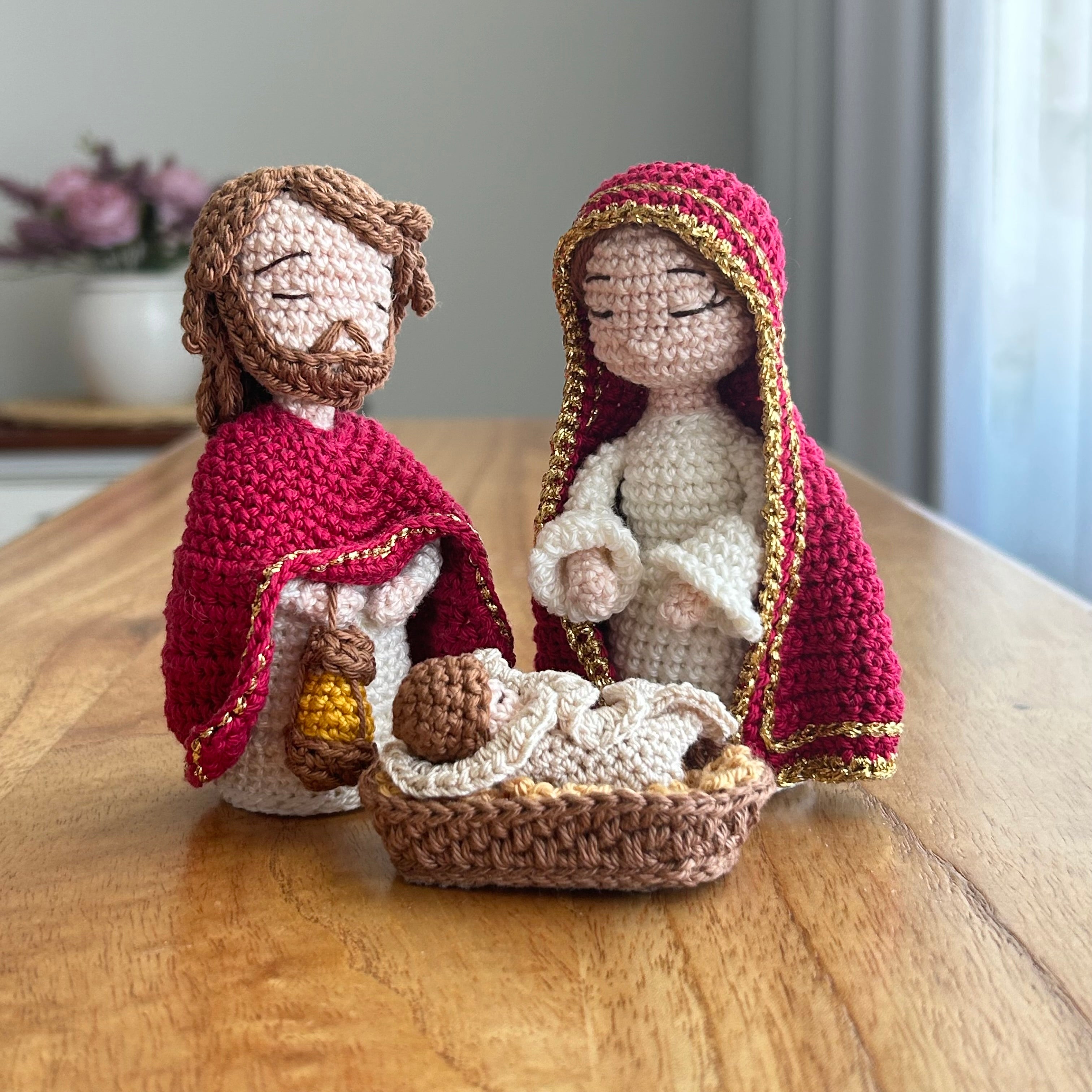 Heirloom Crochet Nativity | Limited Annual Commission | 13 Pieces