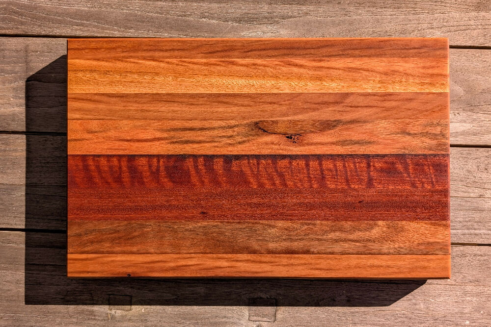 Australian Hardwood Solid Edge-Grain Cutting Board
