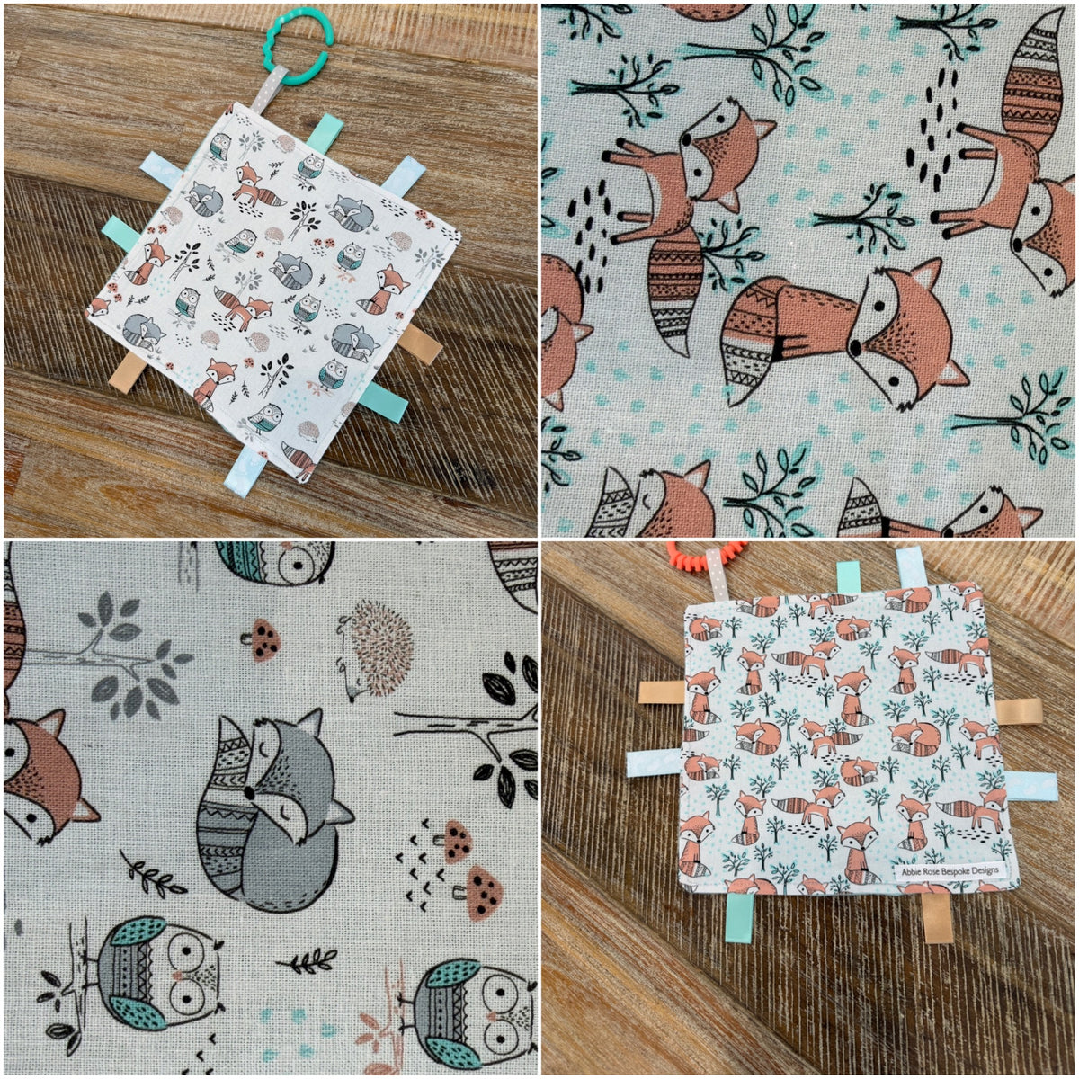 Baby crinkle sensory mats