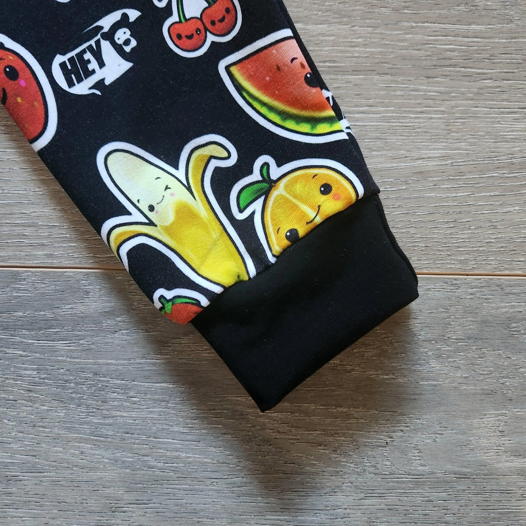Dancing Fruit stretchy ankle length romper