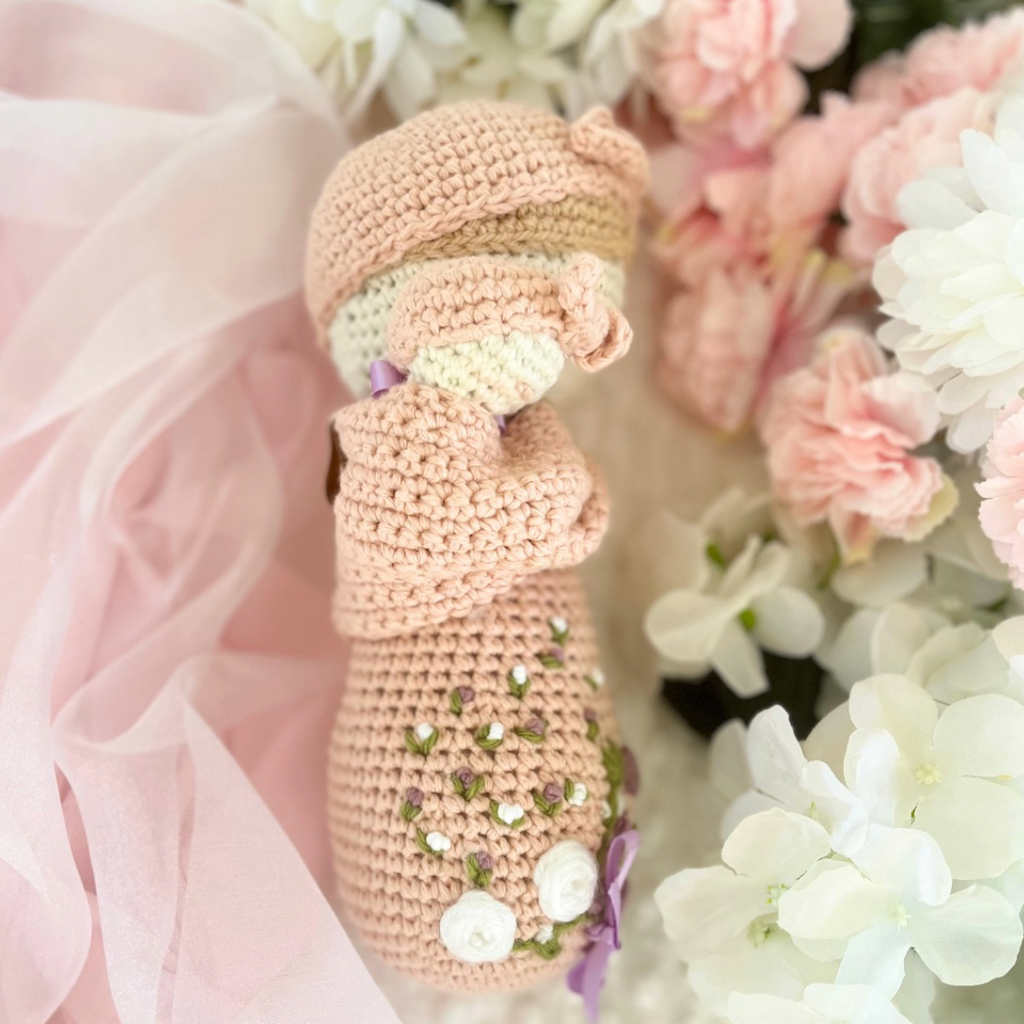 Crochet Mumma And Baby Soft Dolls - Crochet Mother And Baby Dolls