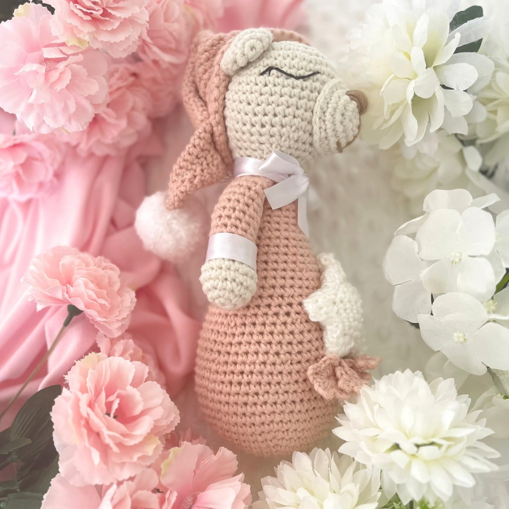 Crochet Teddy Bear Soft Toy - Handmade Crochet Teddy Bear
