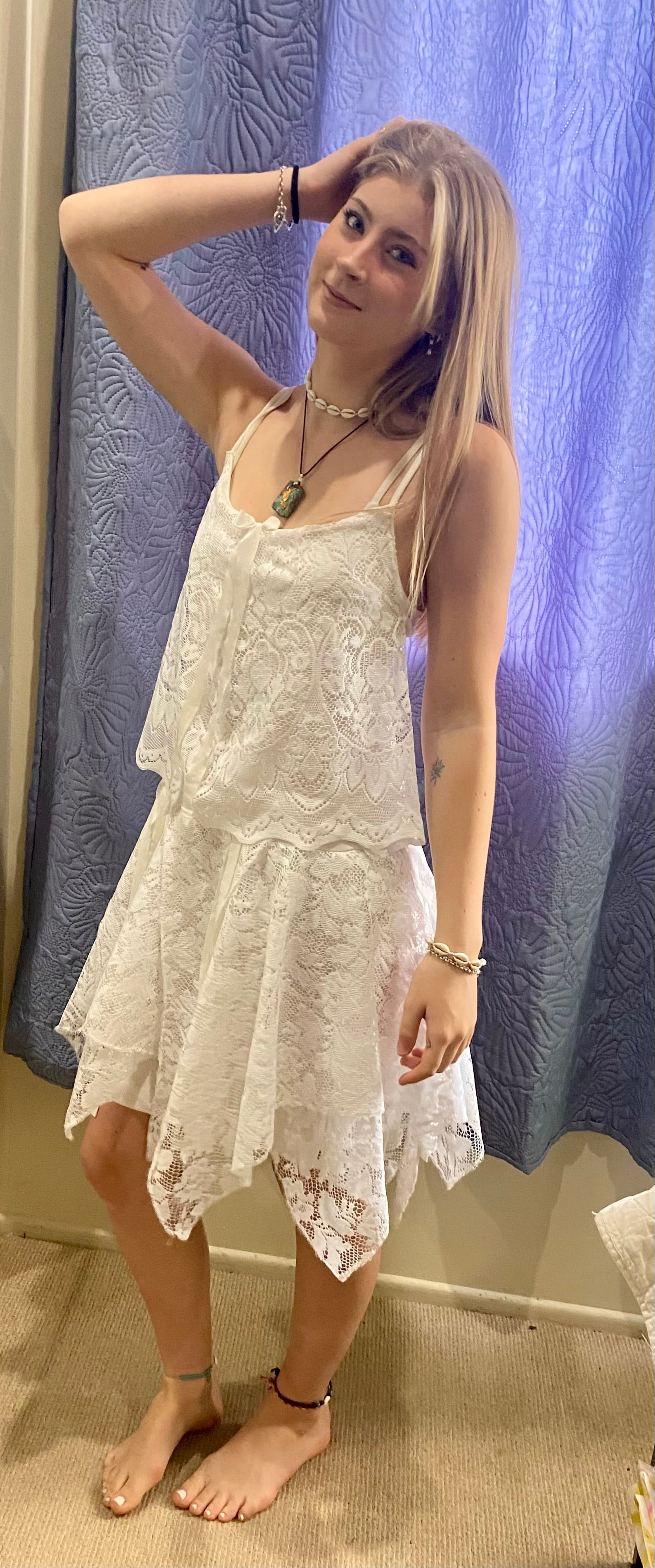 Boho/ weddings/beach lace dress