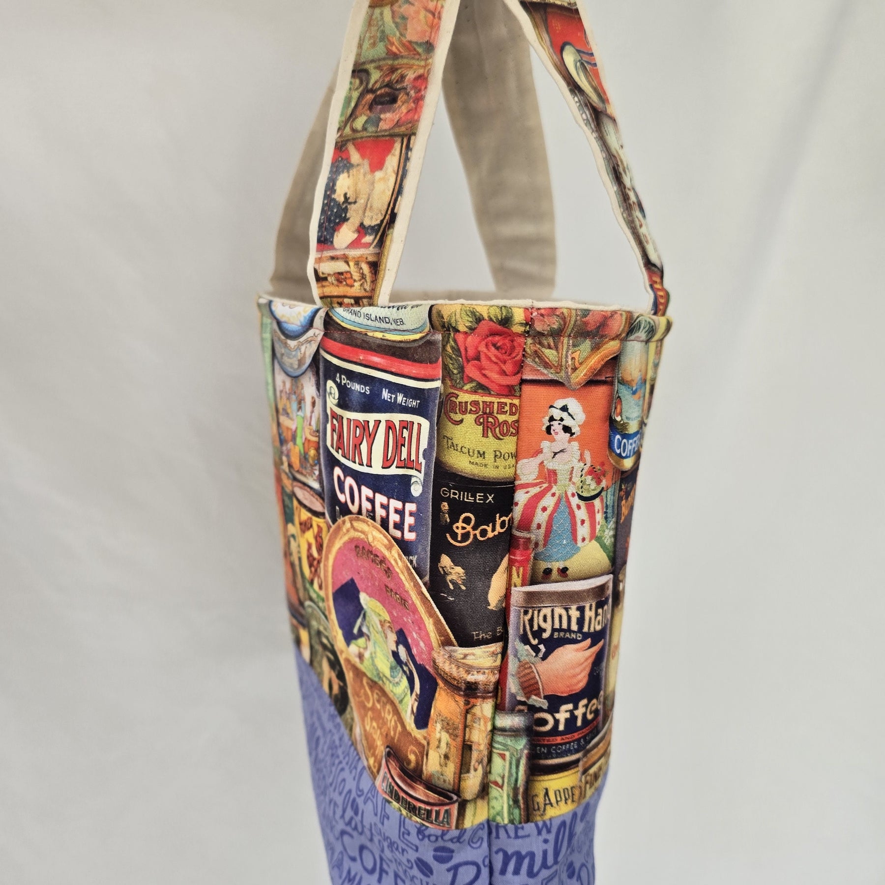 Handmade | Classic Handbag | Coffee Print | Coffee and Cafe Collection
