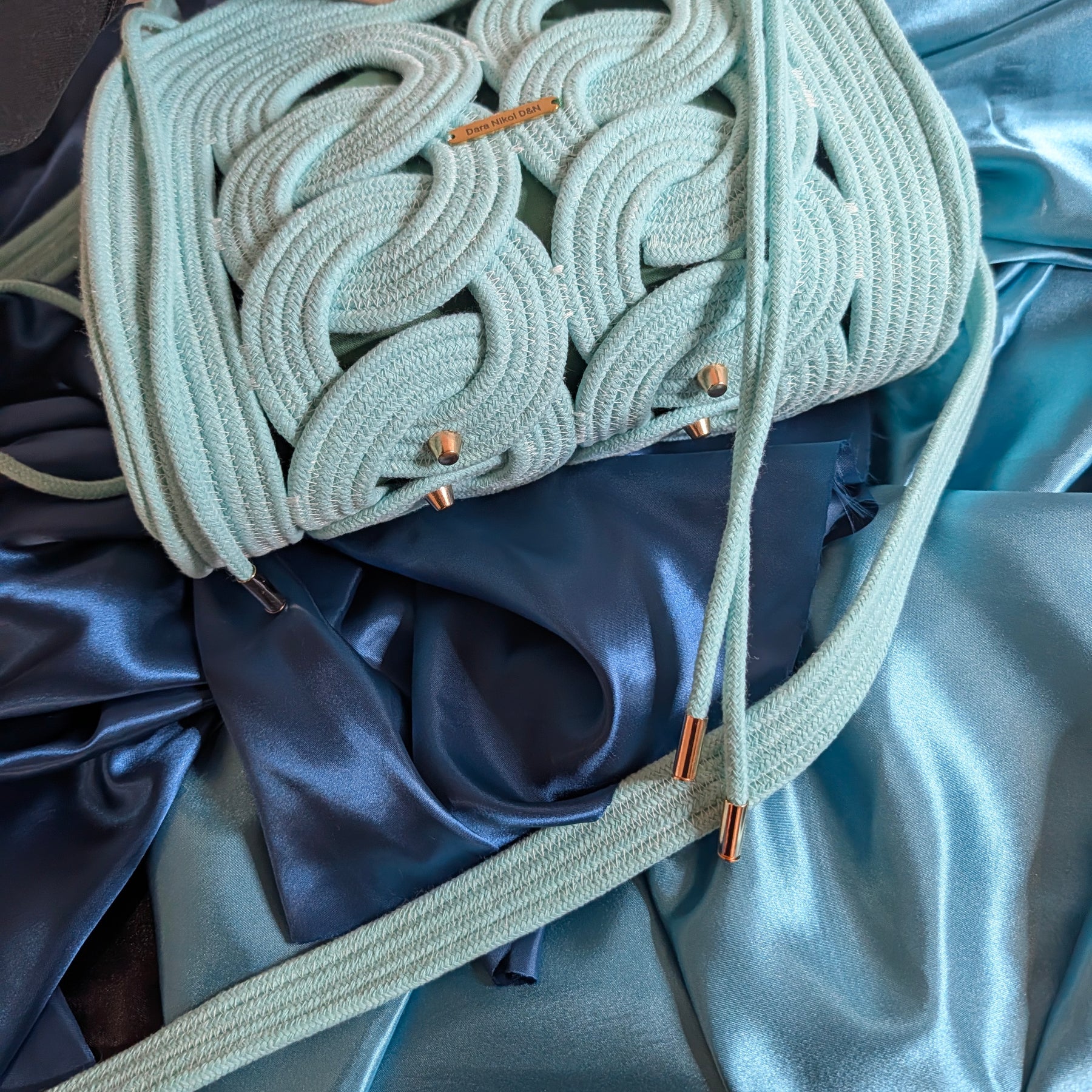Handmade Cotton Cord Shoulder Bag – Breeze M