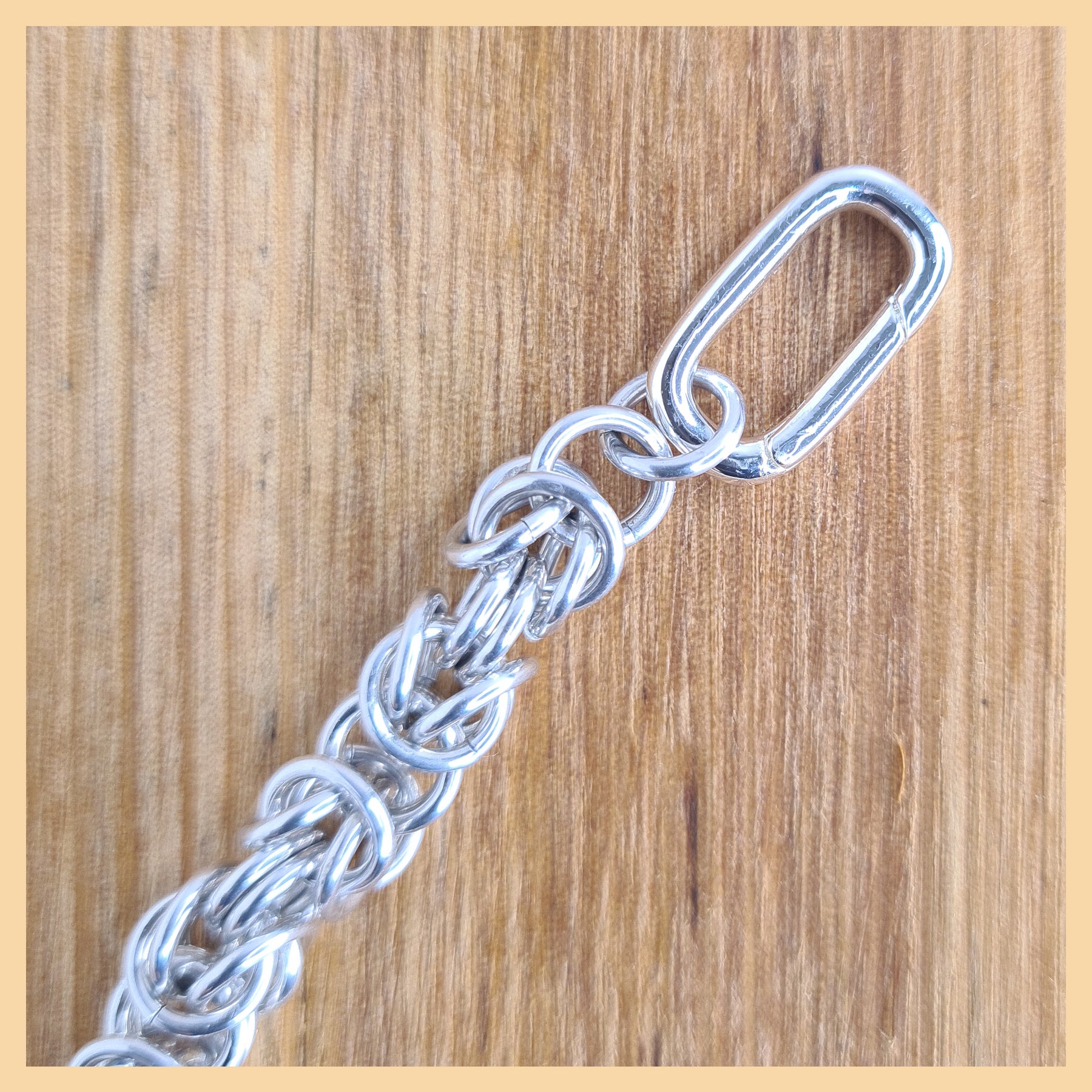 Chainmaille Byzantine Weave Bracelet
