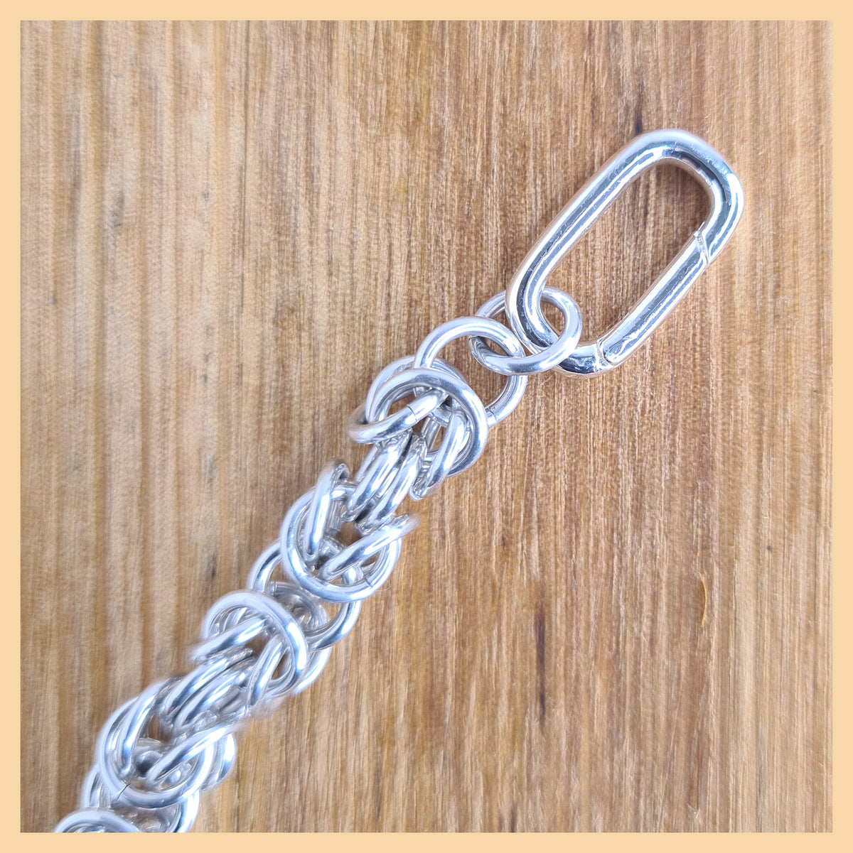 Chainmaille Byzantine Weave Bracelet