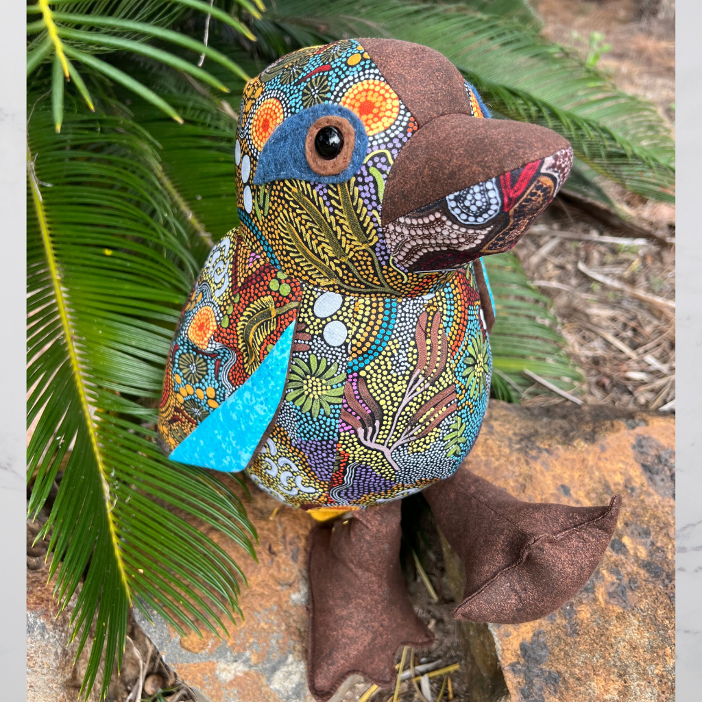 Handmade Fabric Kookaburra