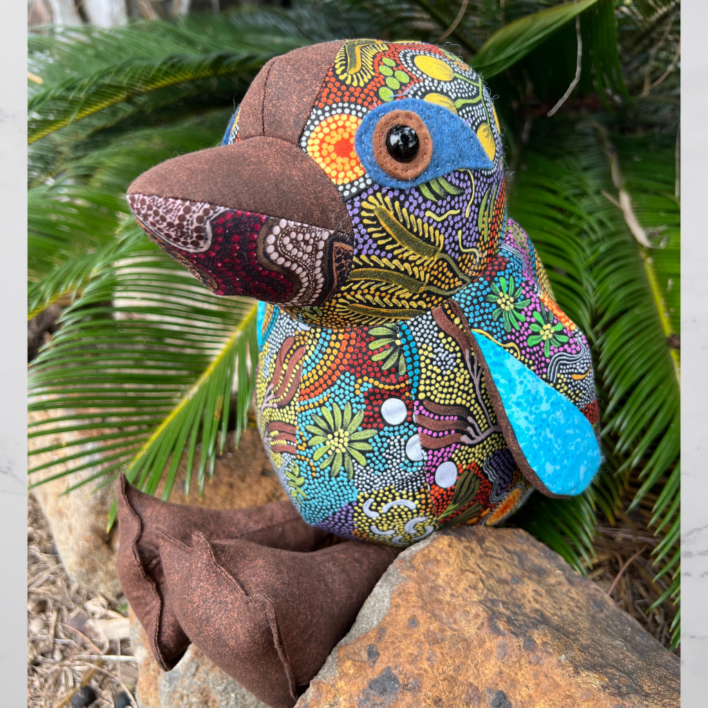 Handmade Fabric Kookaburra