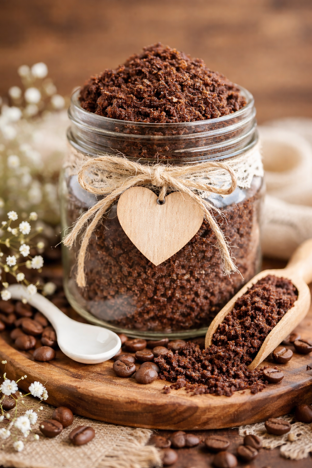 ☕✨ Coffee Peppermint Body Scrub ✨☕