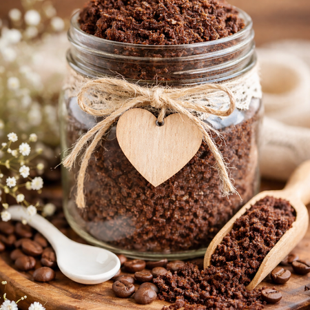 ☕✨ Coffee Peppermint Body Scrub ✨☕