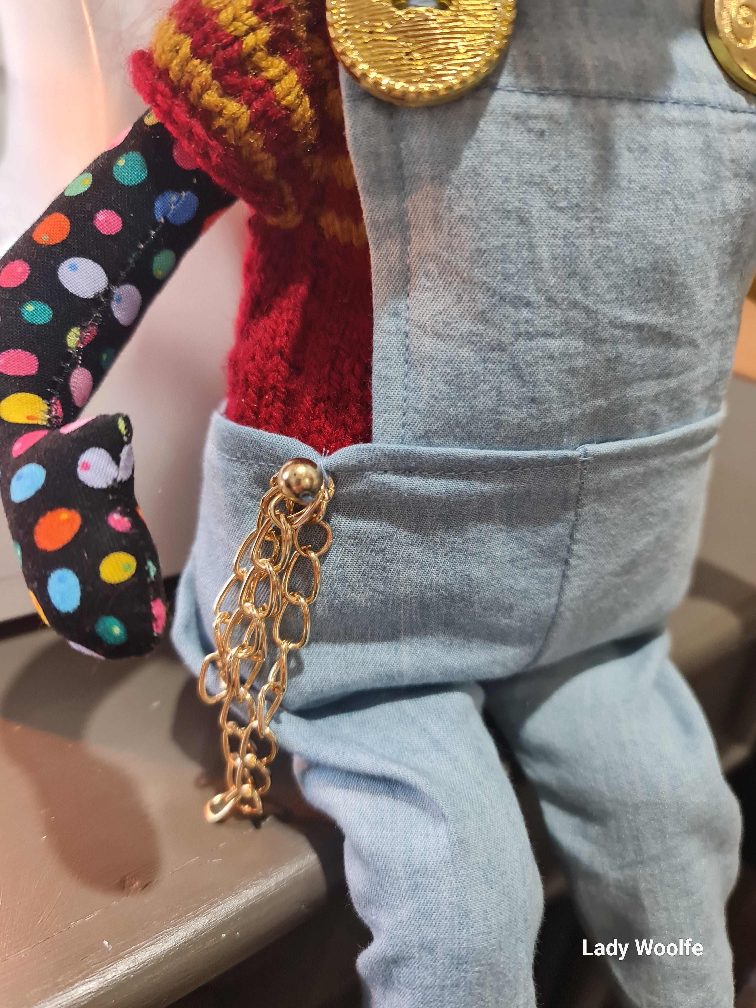 Handmade Art Doll - Richard