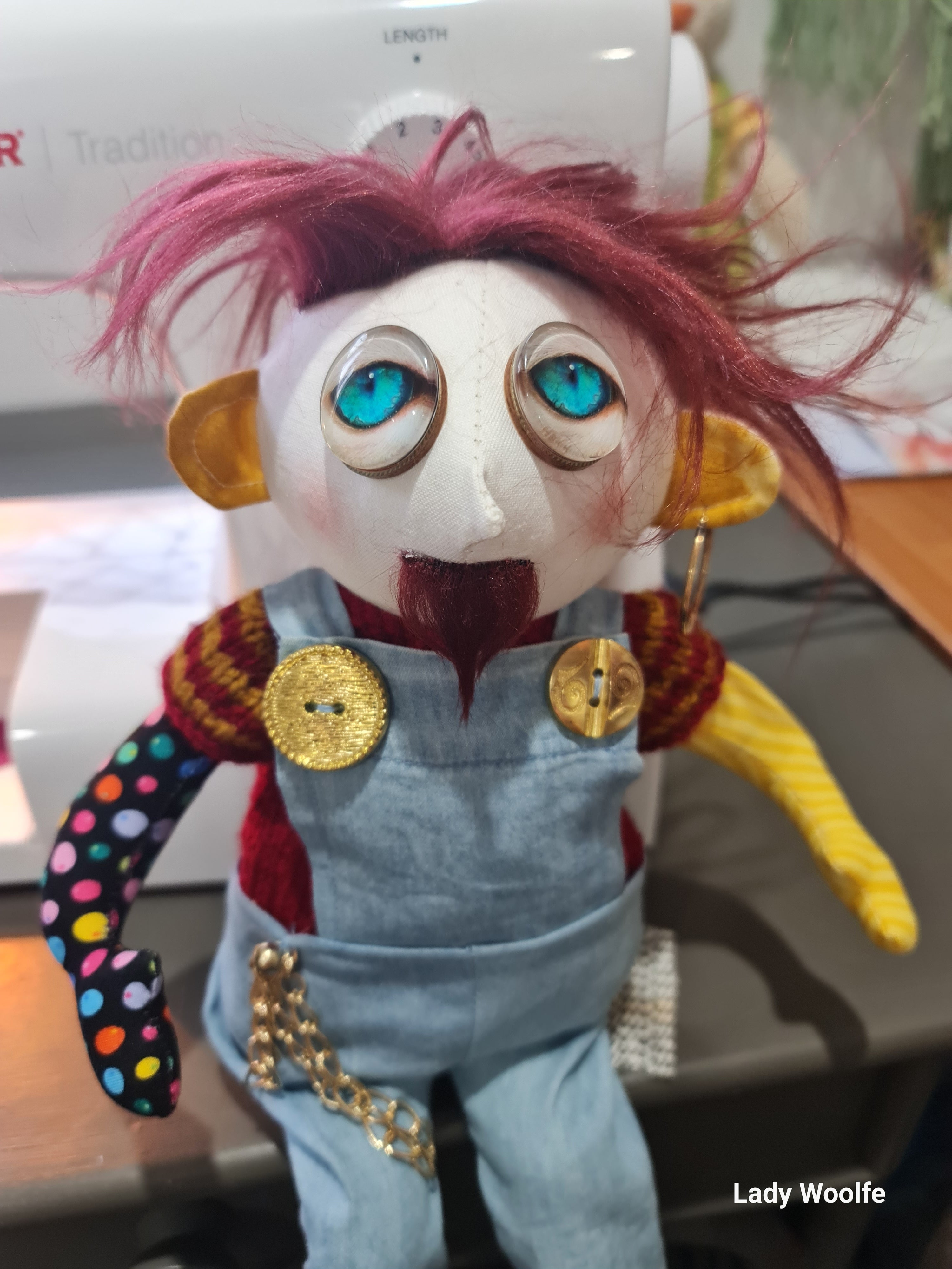 Handmade Art Doll - Richard