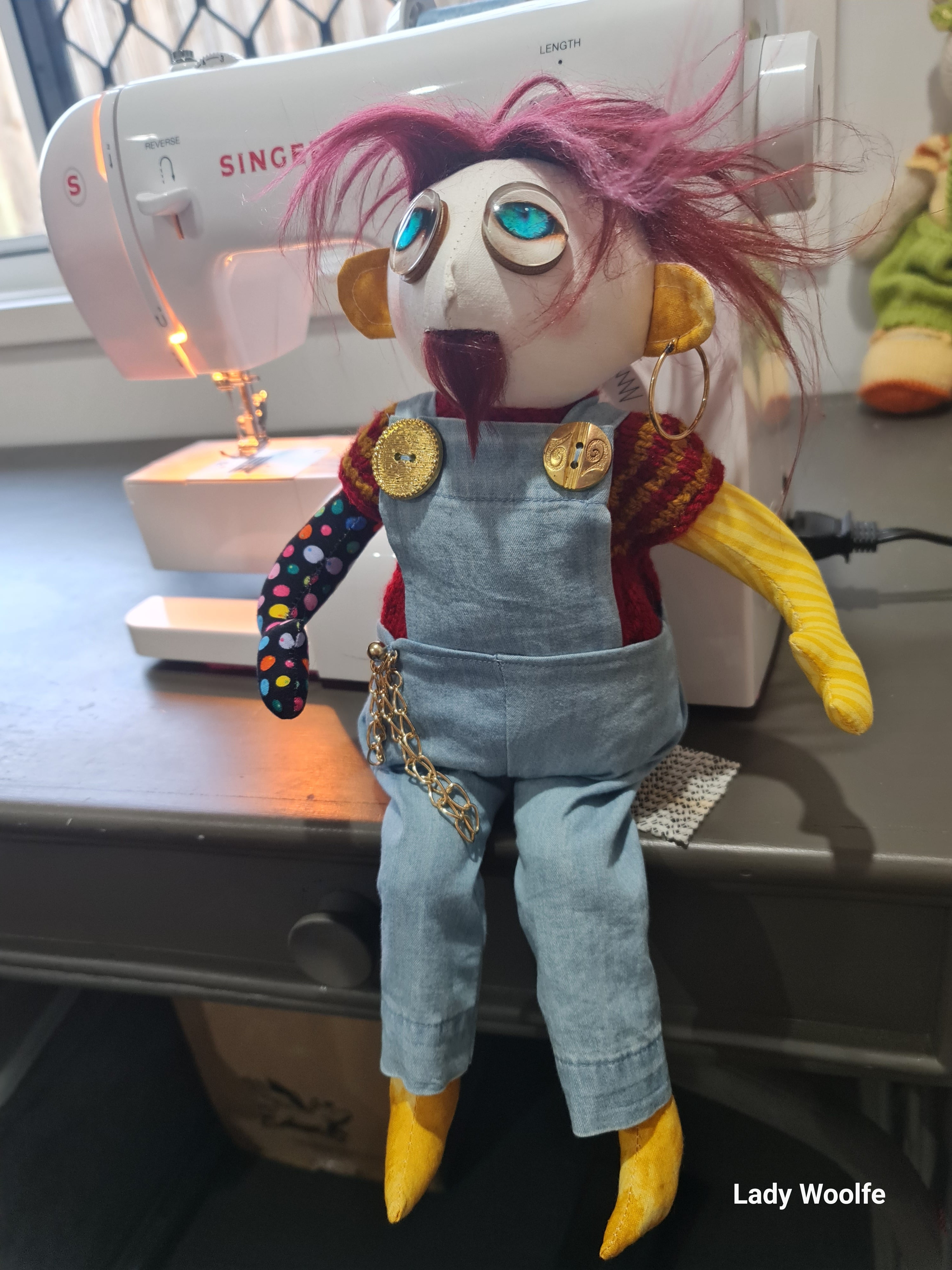 Handmade Art Doll - Richard