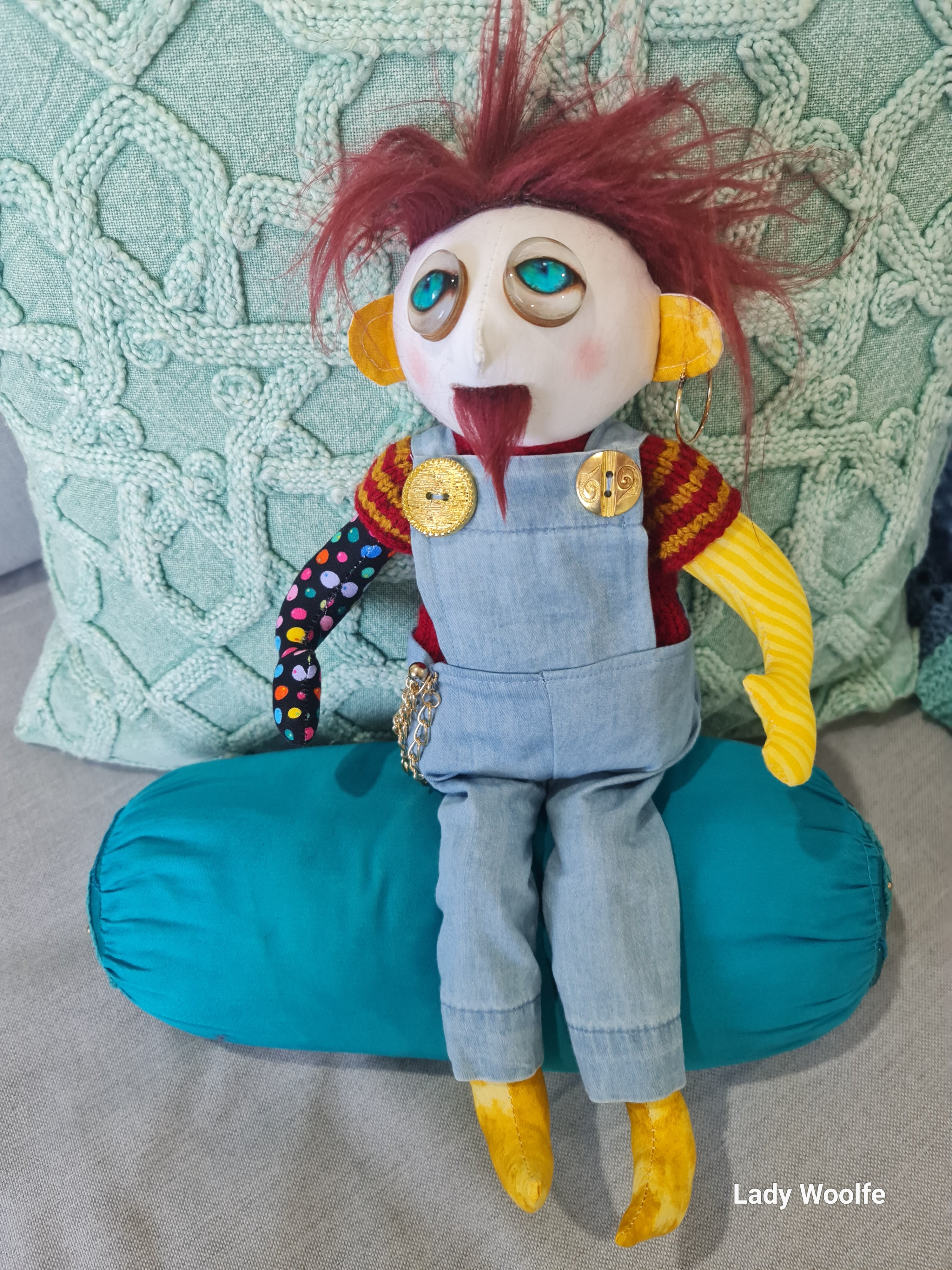Handmade Art Doll - Richard