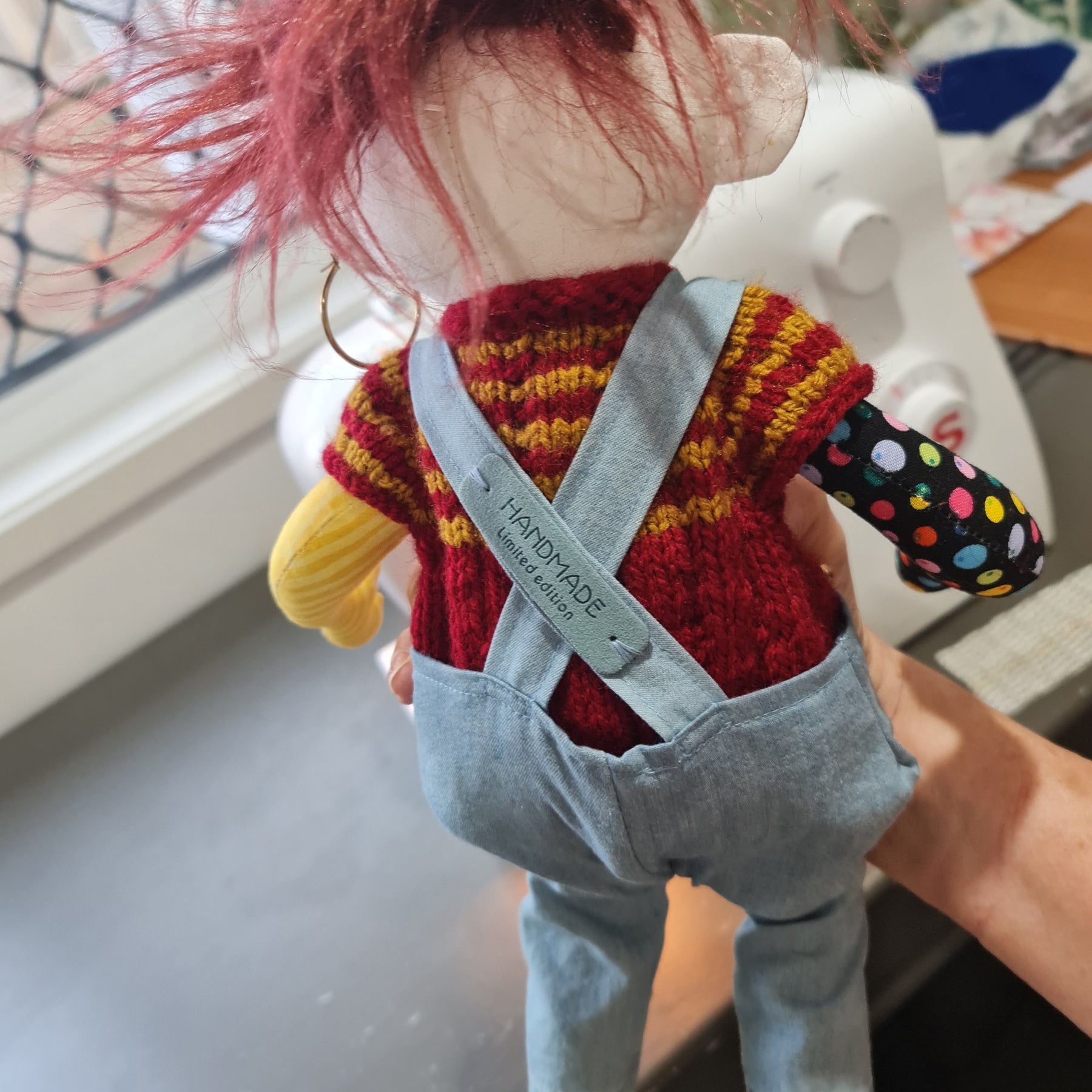 Handmade Art Doll - Richard