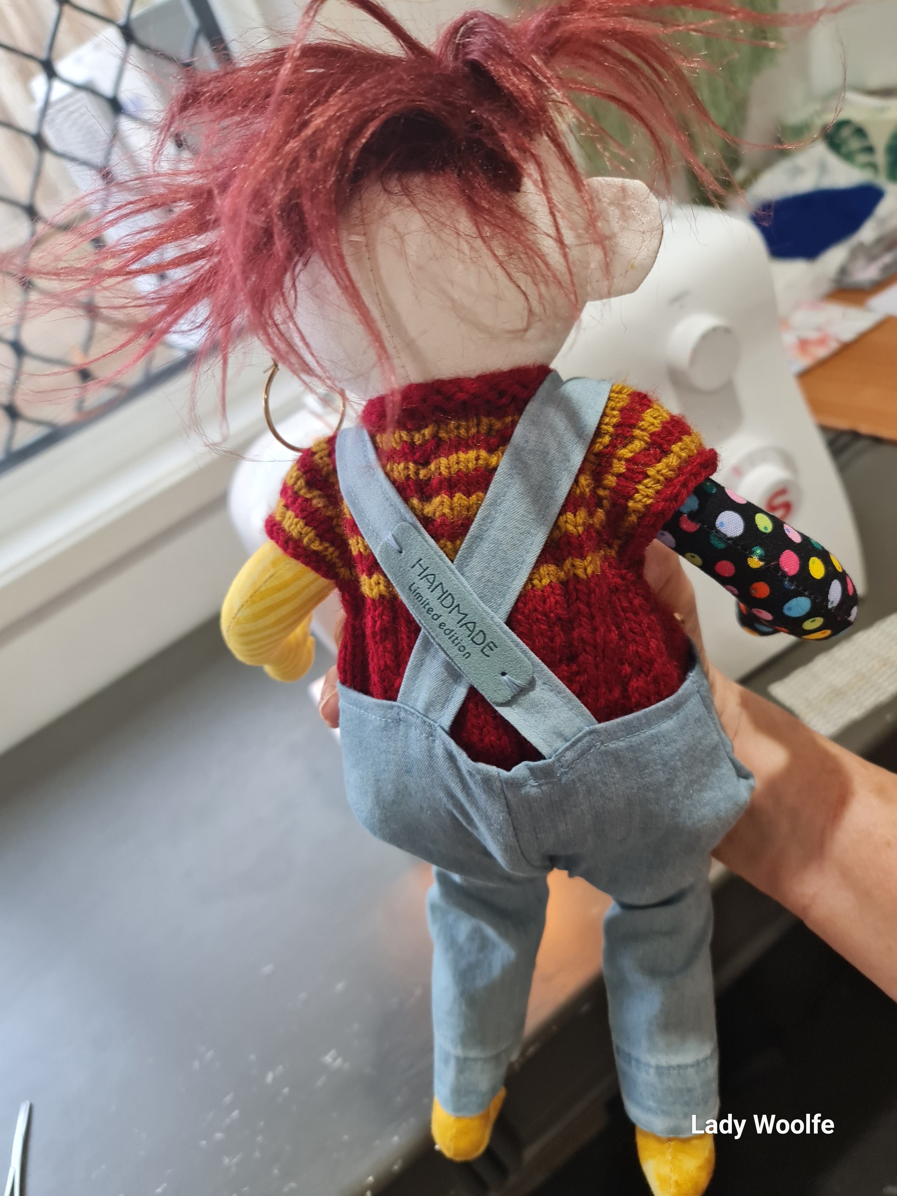 Handmade Art Doll - Richard