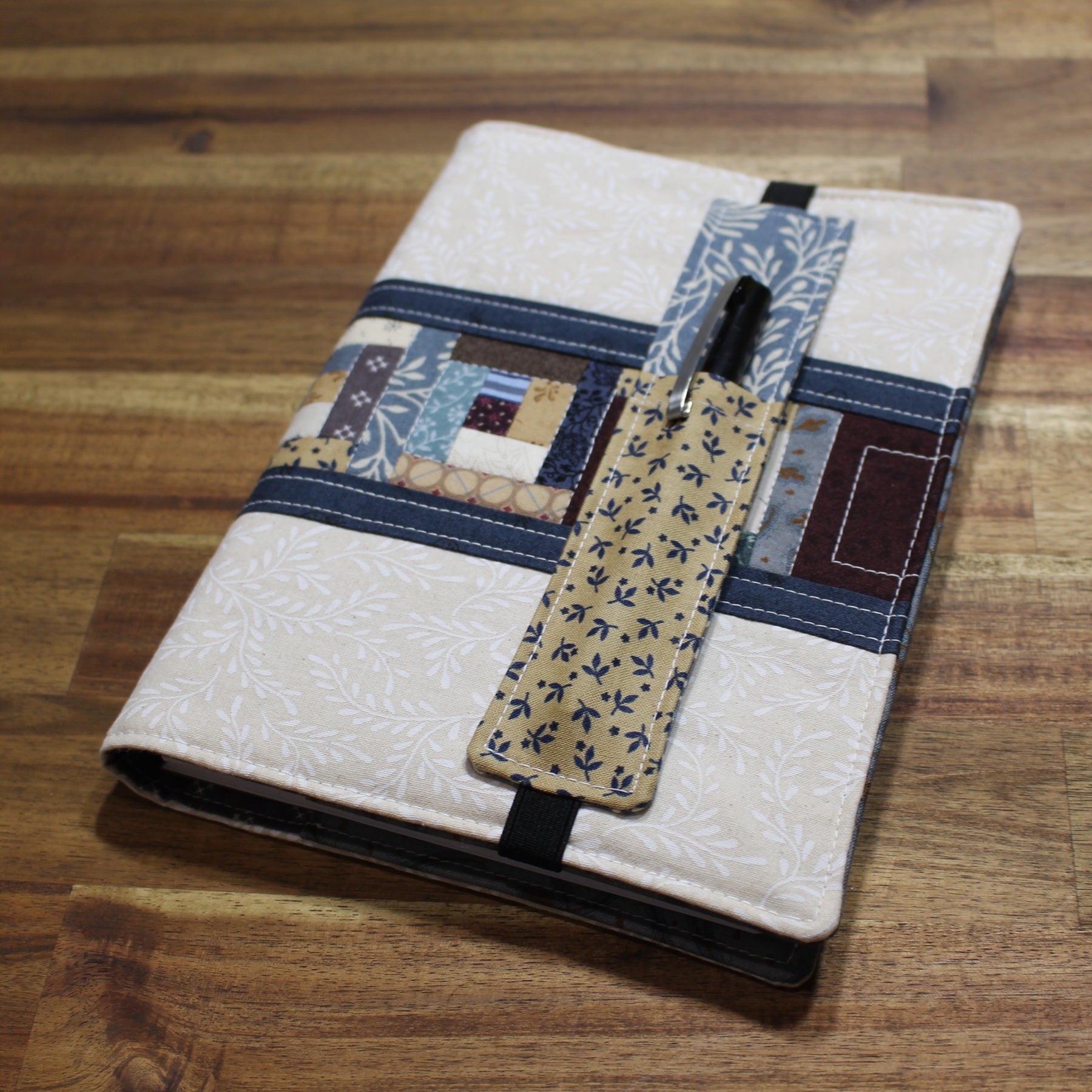 PDF Sewing Pattern A5 Notebook Pen Holder/Bookmark