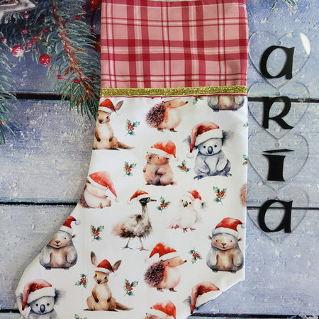 Aussie Animals Christmas Stocking