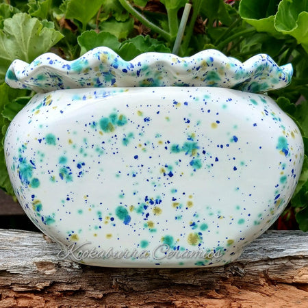 Ceramic African Violet Pot Self watering