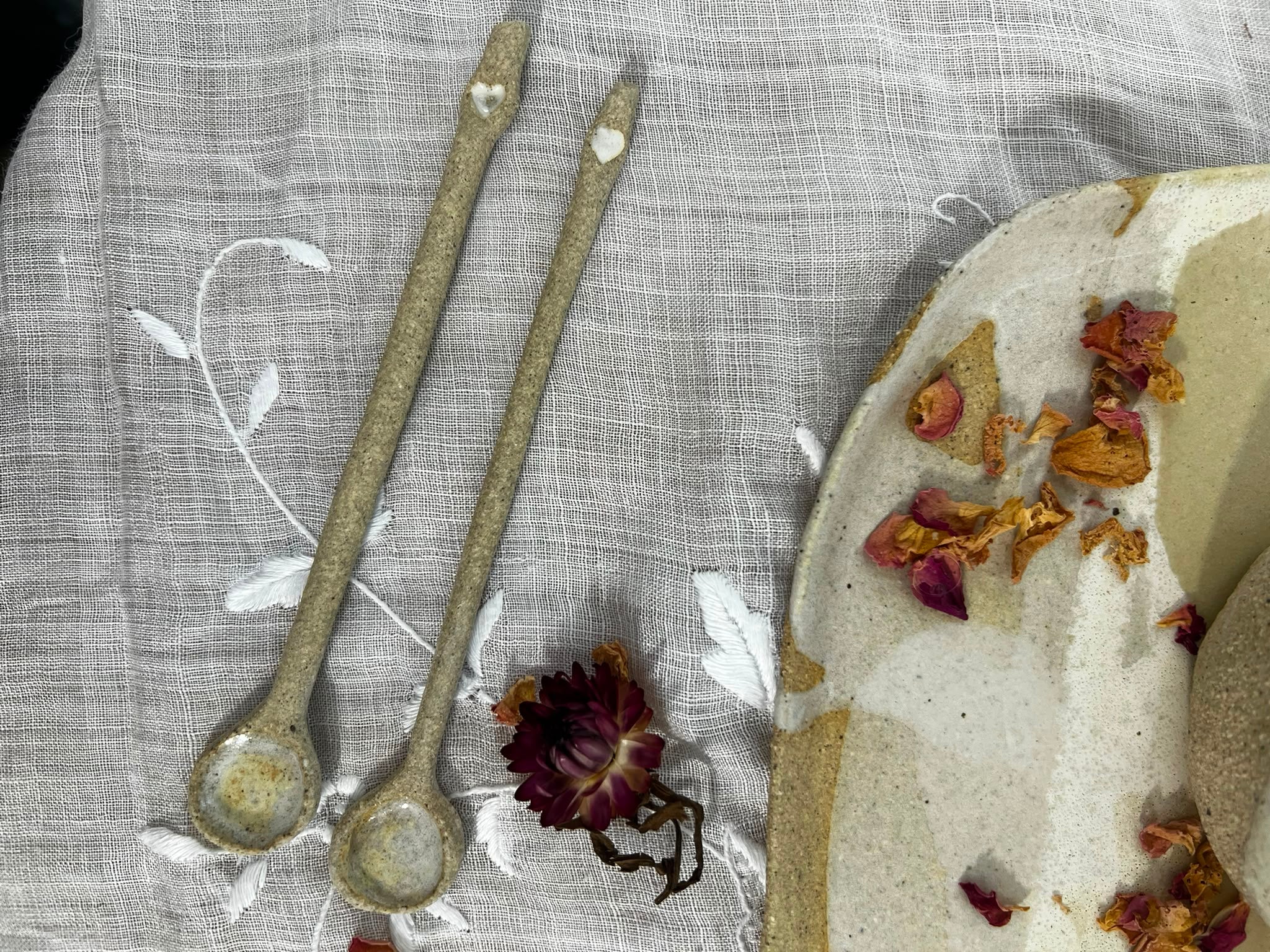 Handmade Ceramic Espresso set |  together forever • lovers