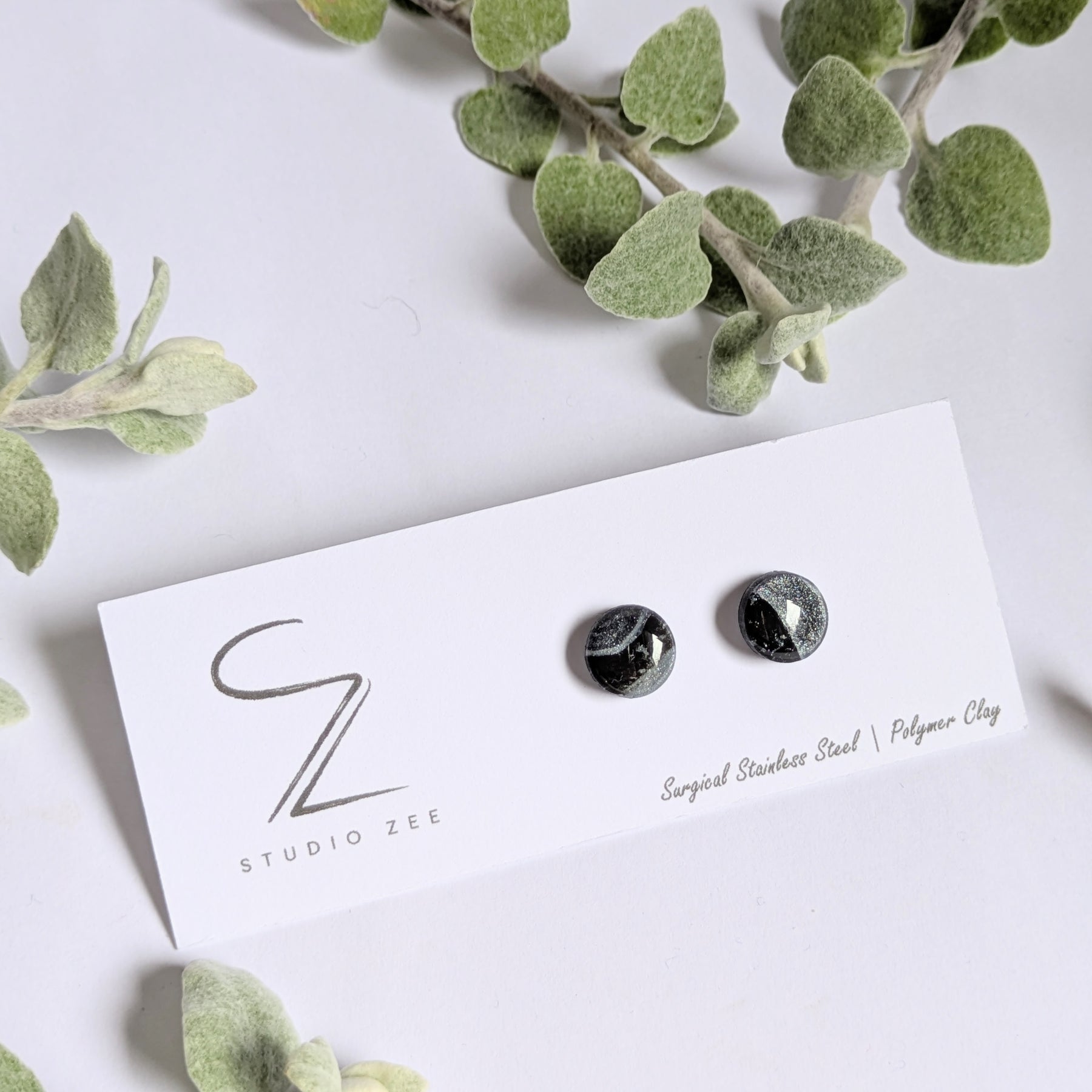 Colourful Stud Earrings