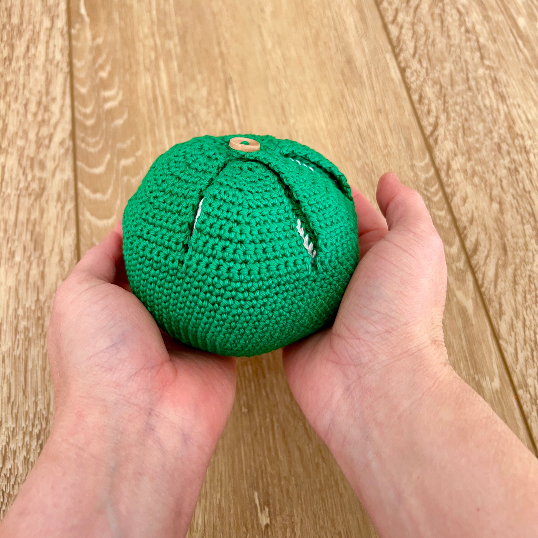 Crochet |  Peelable Mini Watermelon | Made to Order