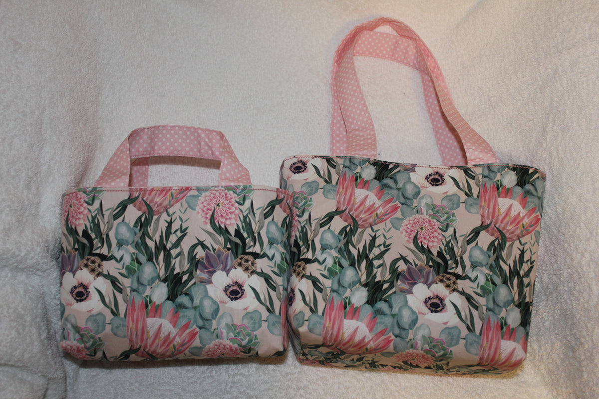KING PROTEA & DAHLIA´S - TINY TOT´S TOTE BAG RANGE