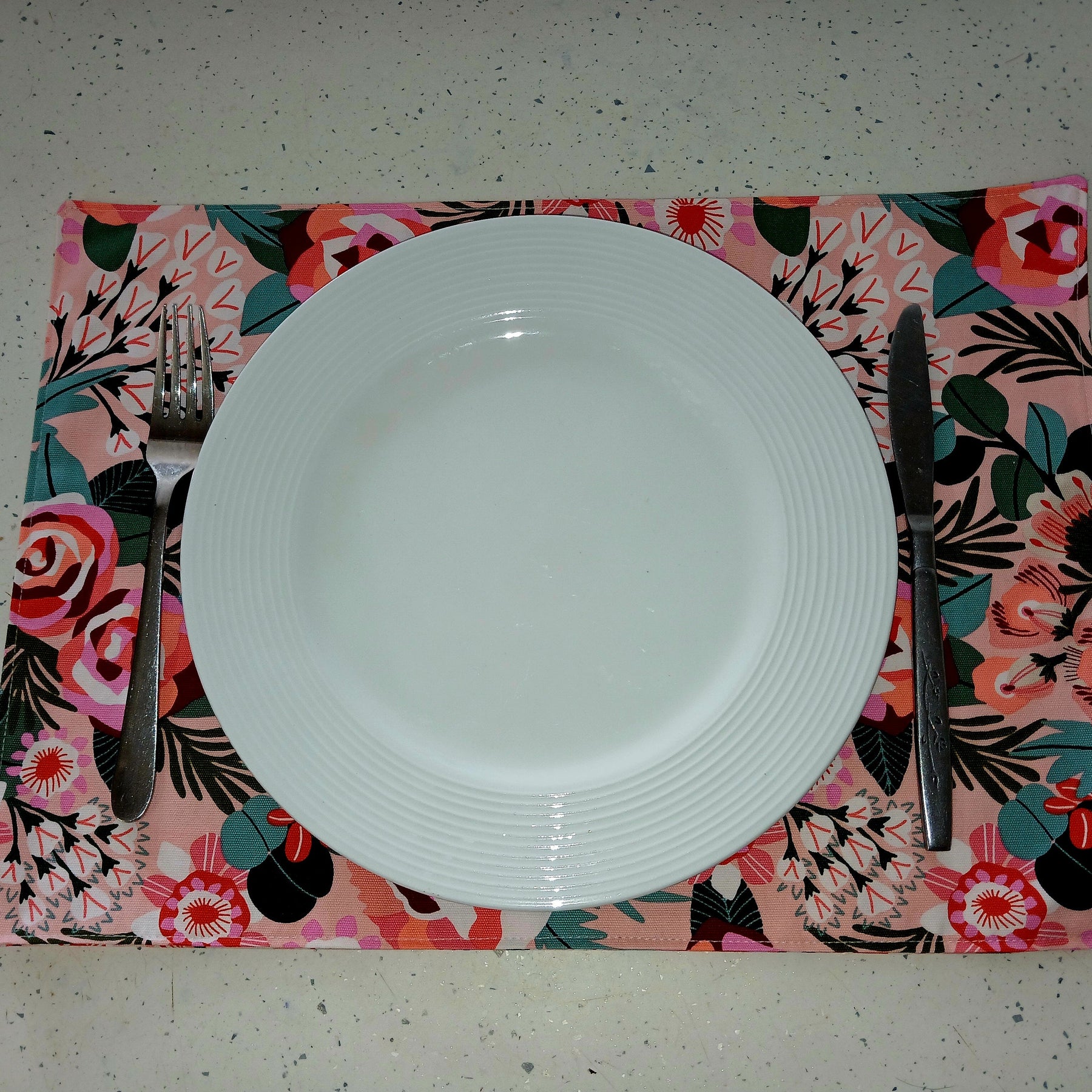 Reversible Placemats - One Design - Jocelyn Proust - Set of 8- Handmade in Wardell