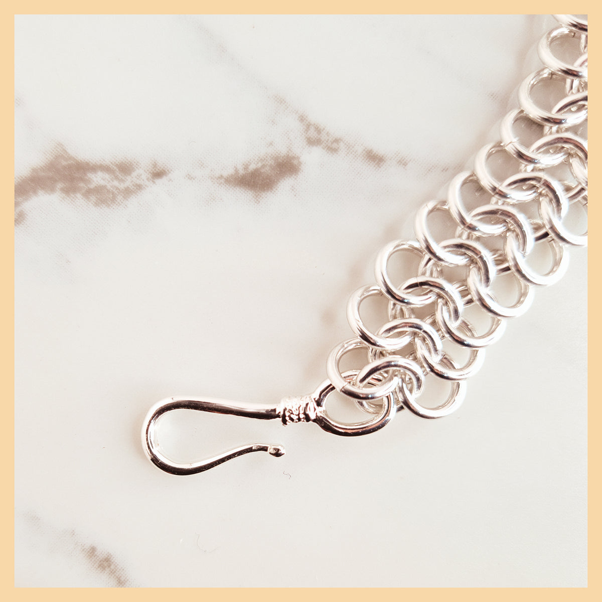 Chainmaille European 4 in 1 Weave Bracelet