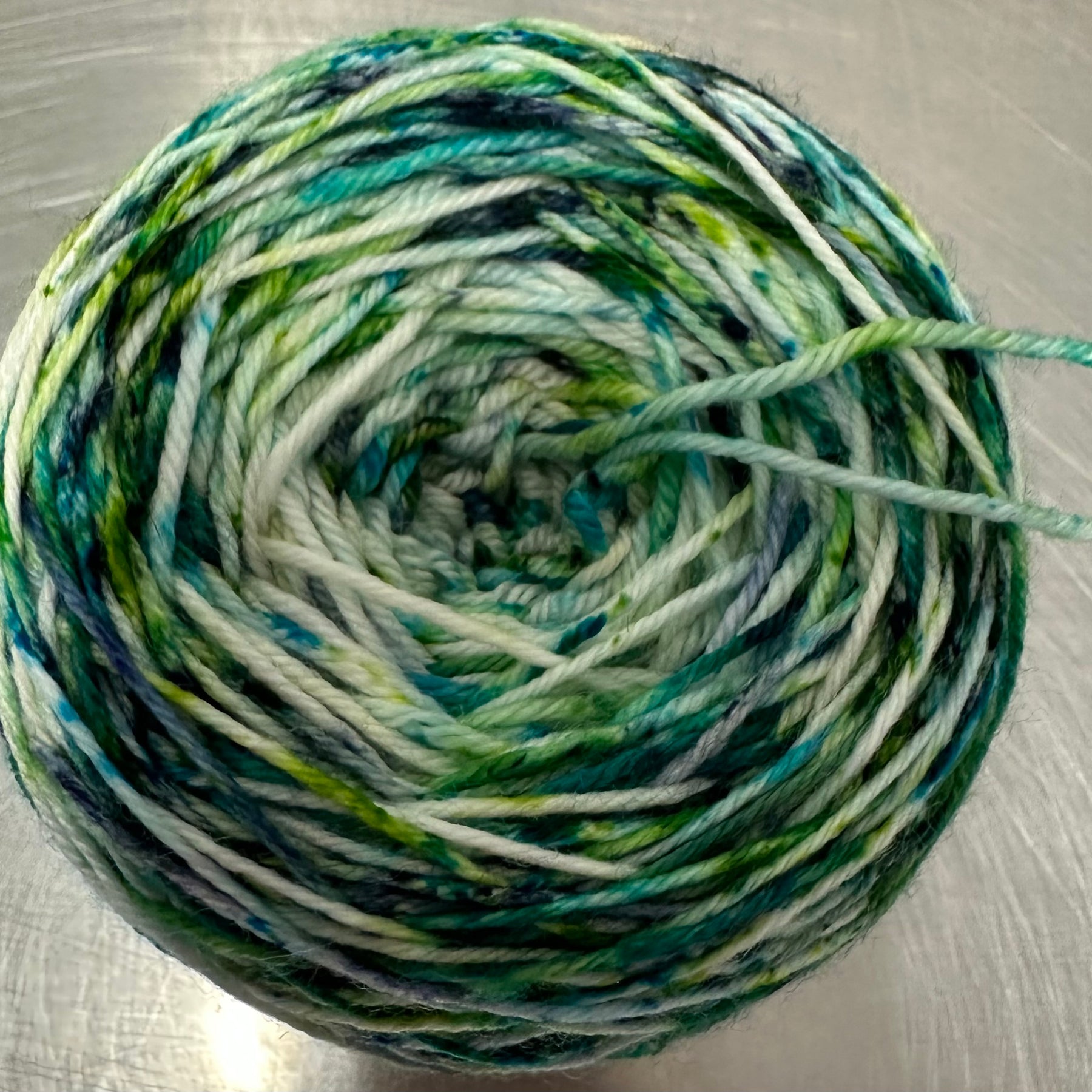 Monet - Hand dyed 400m of deluxe sock yarn