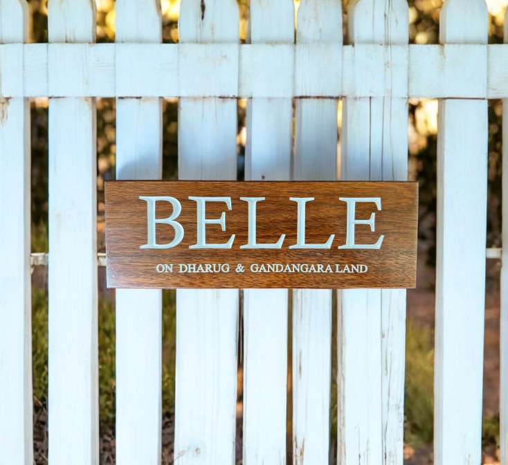 Personalized Outdoor House Sign Solid Wood Weatherproof & Ready to Hang