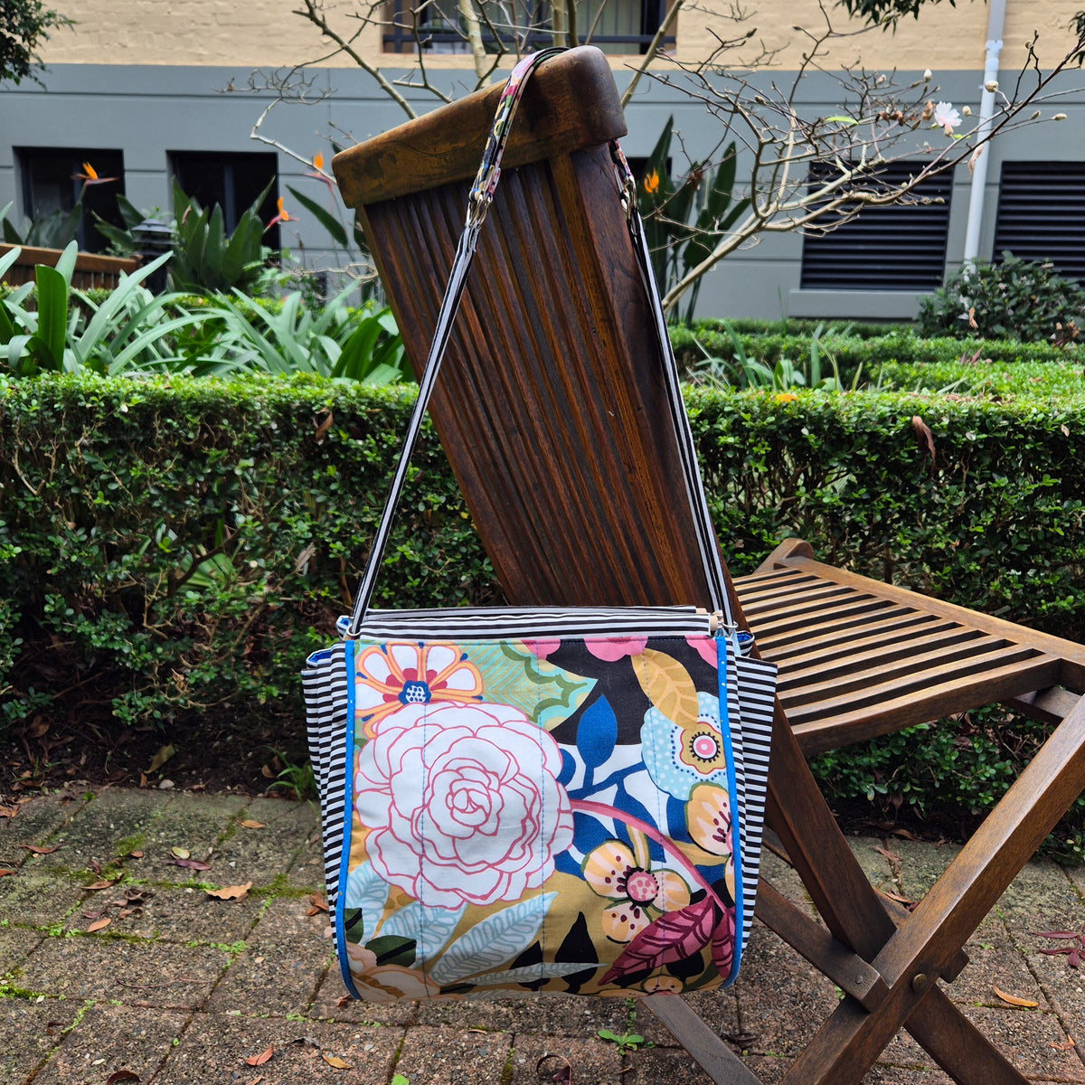 Large Knitting Project Bag – Convertible Tote