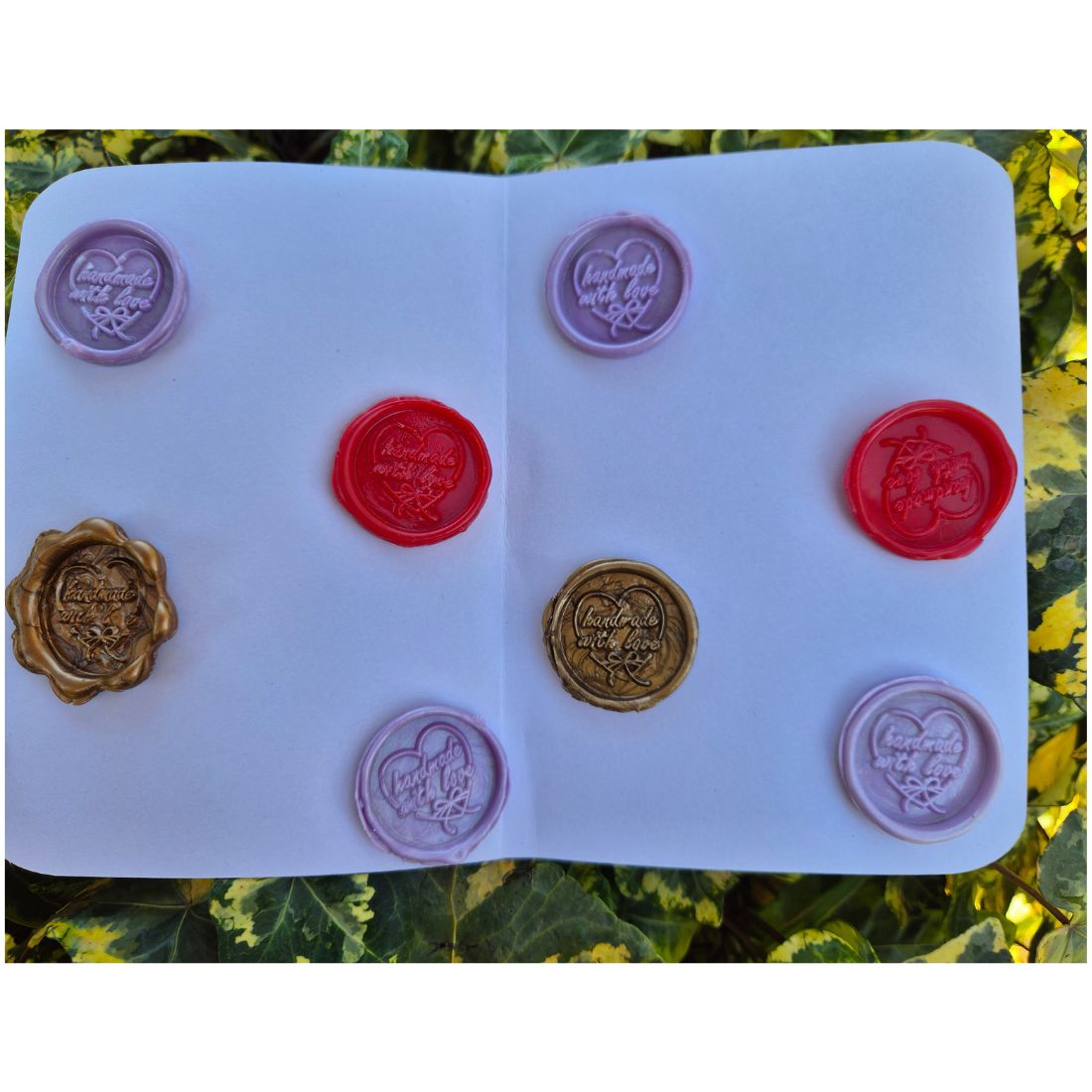 Handmade Wax Seals thank you/ tree of life/ handmade with love/Merry Christmas