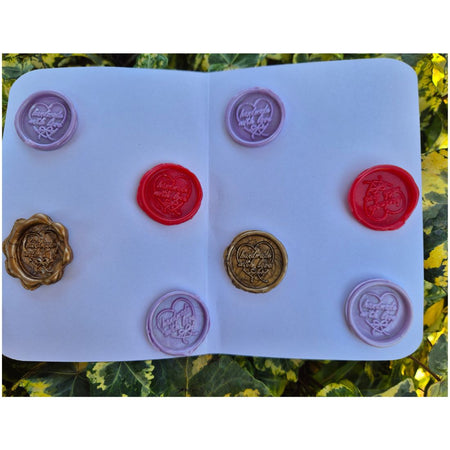 Handmade Wax Seals thank you/ tree of life/ handmade with love/Merry Christmas
