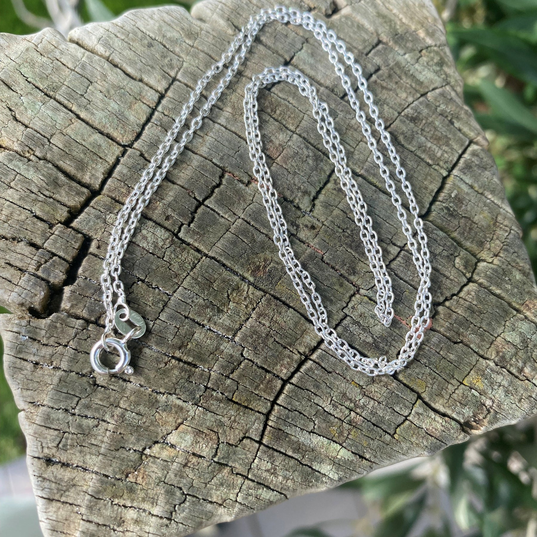 Flow Pendant – Organic Sand Cast Sterling Silver