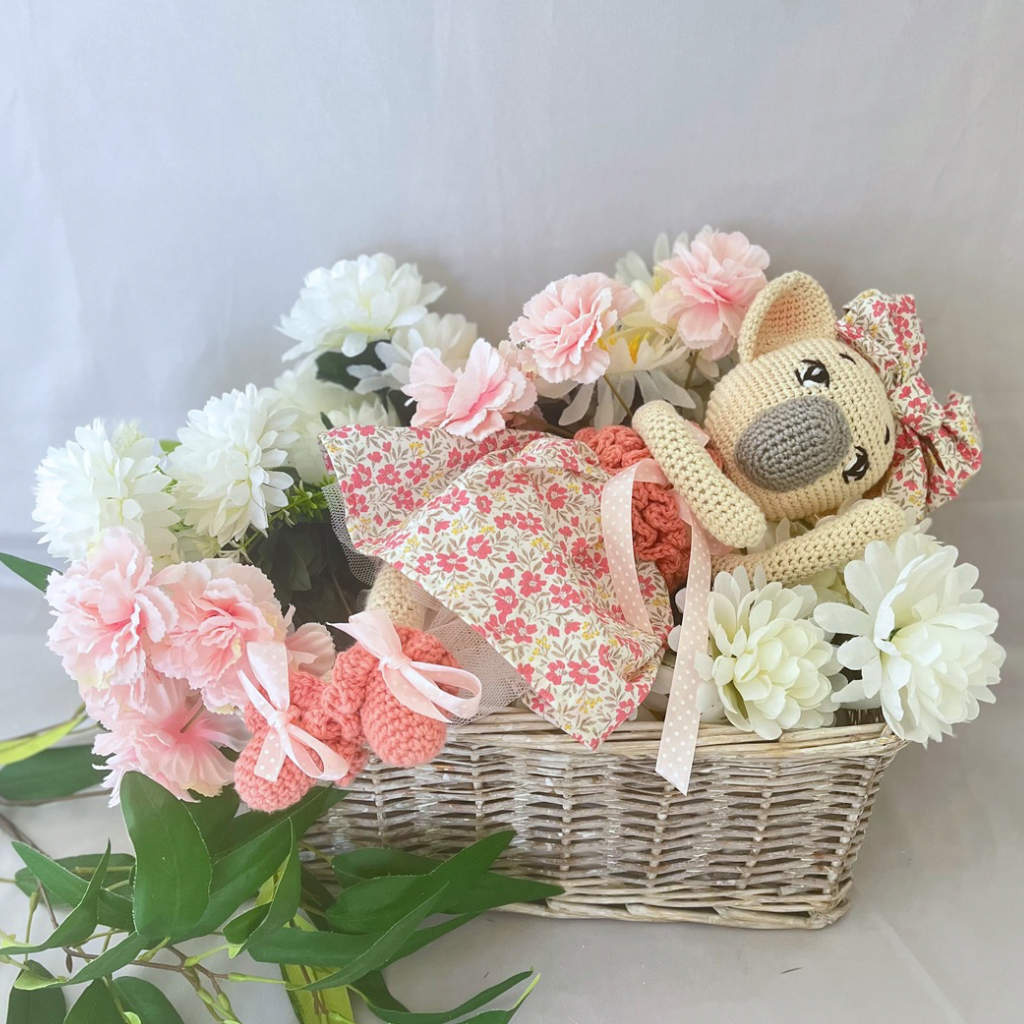Handmade Crochet Koala Doll Miss Katie |Matching Bag |Matching Scrunchie