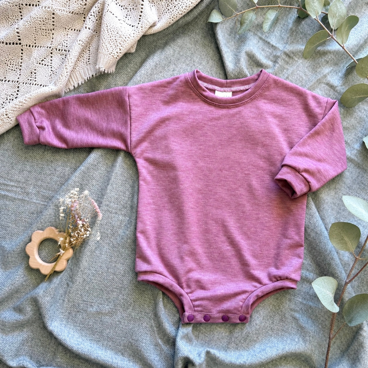 Sweater Romper - SIZE 0 Dusty Pink Knit 'OOAK'