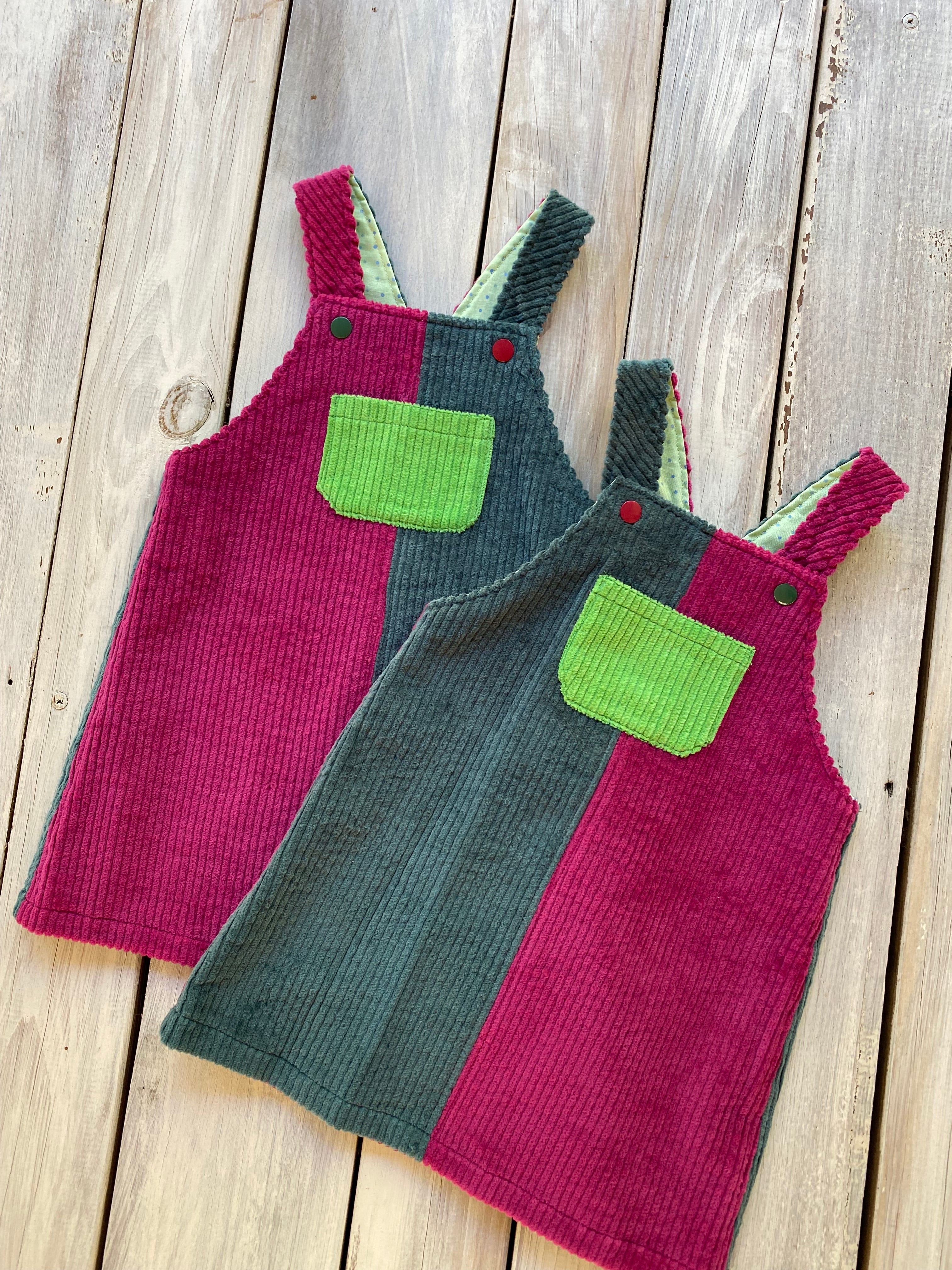 Corduroy Childs Pinafore size 0
