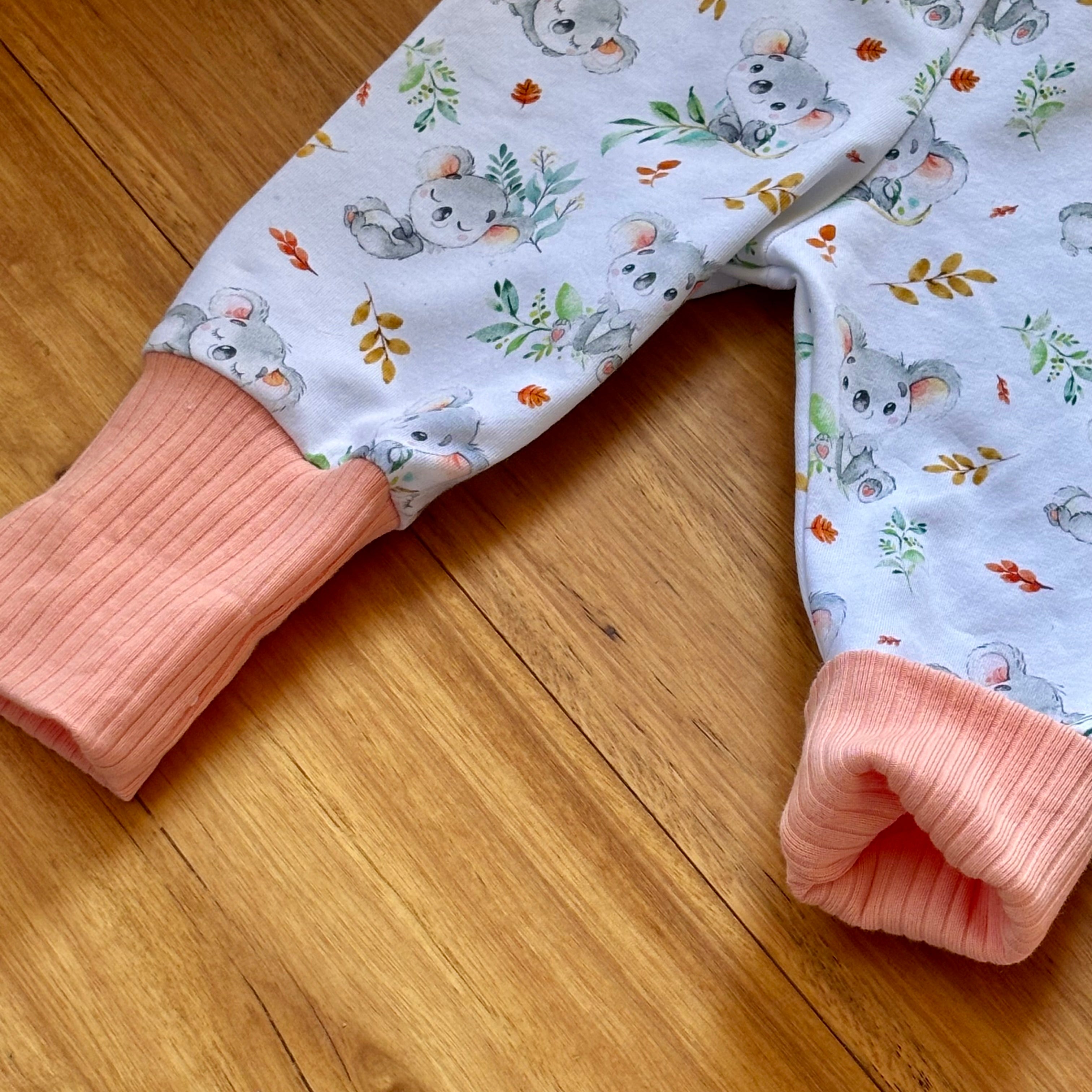Baby Pants and Hat Set | Leafy Koalas | Size newborn to 2 | Made to Order
