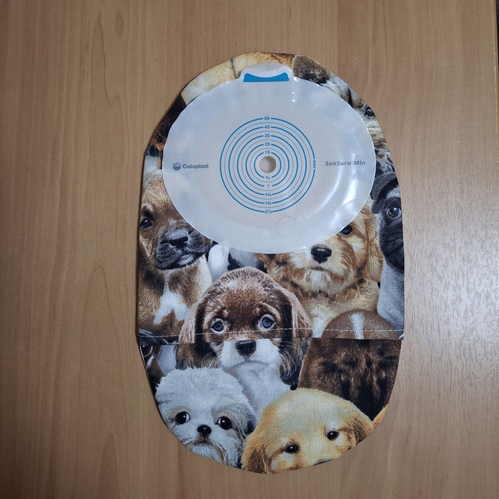 STOMA BAG COVER LARGE Suitable for Ileostomy, Colostomy, Urostomy