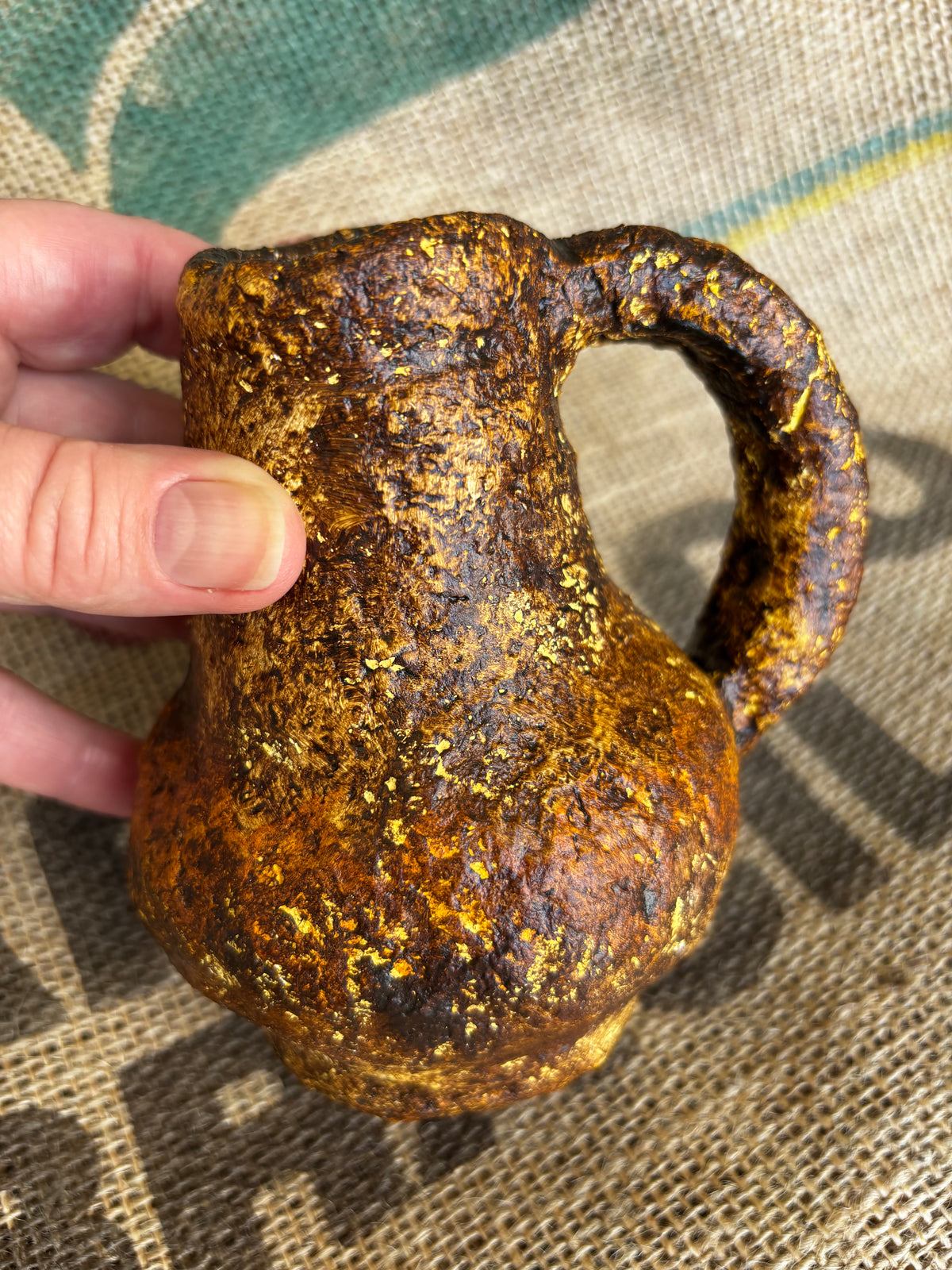 Classic antique stone looking vase