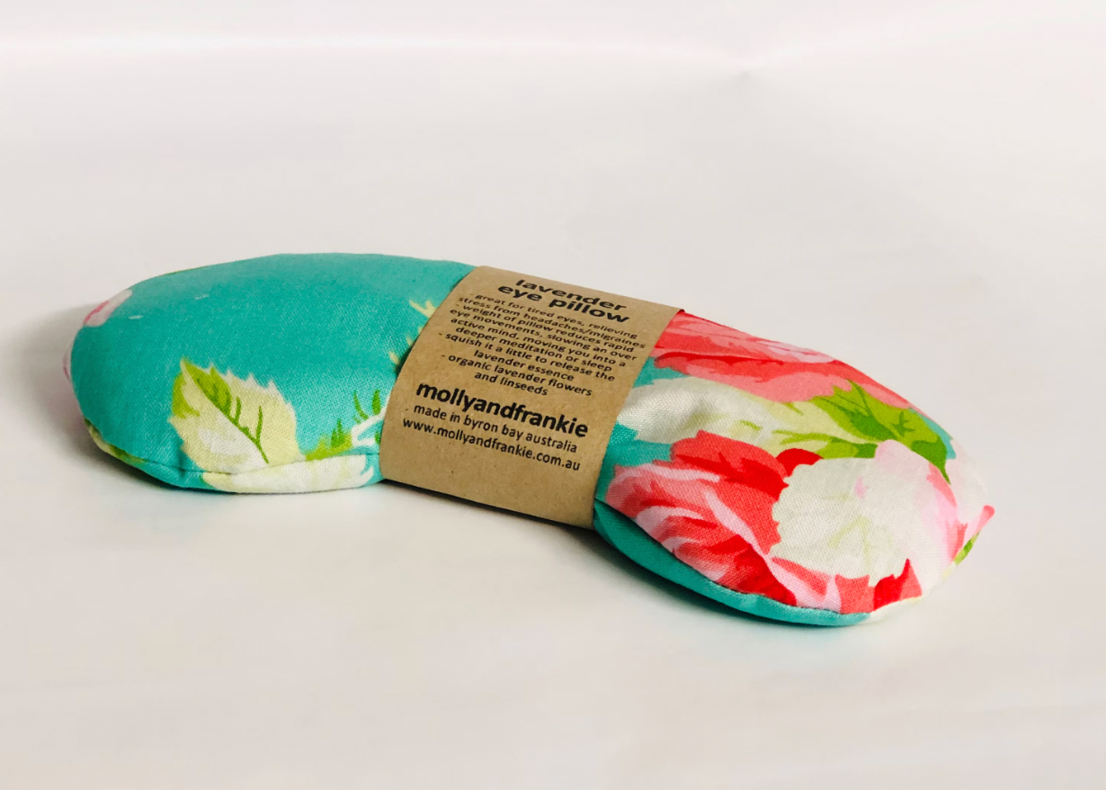 Lavender or Chamomile and Organic Linseed Eye Pillow
