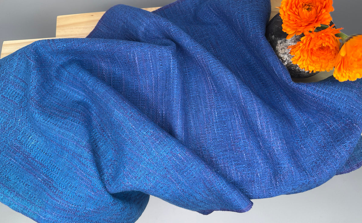 Hand-Dyed and Handwoven Linen/Cotton Tea Towels