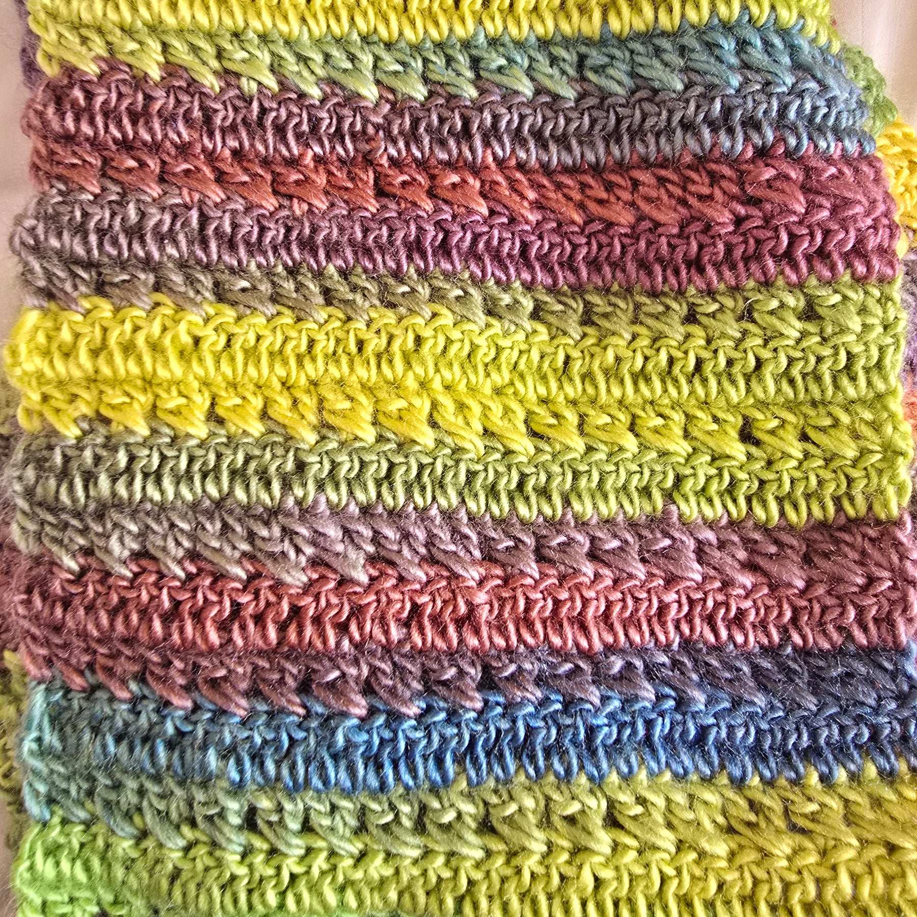 Handmade | Autumn Wildflower | Infinity Scarf