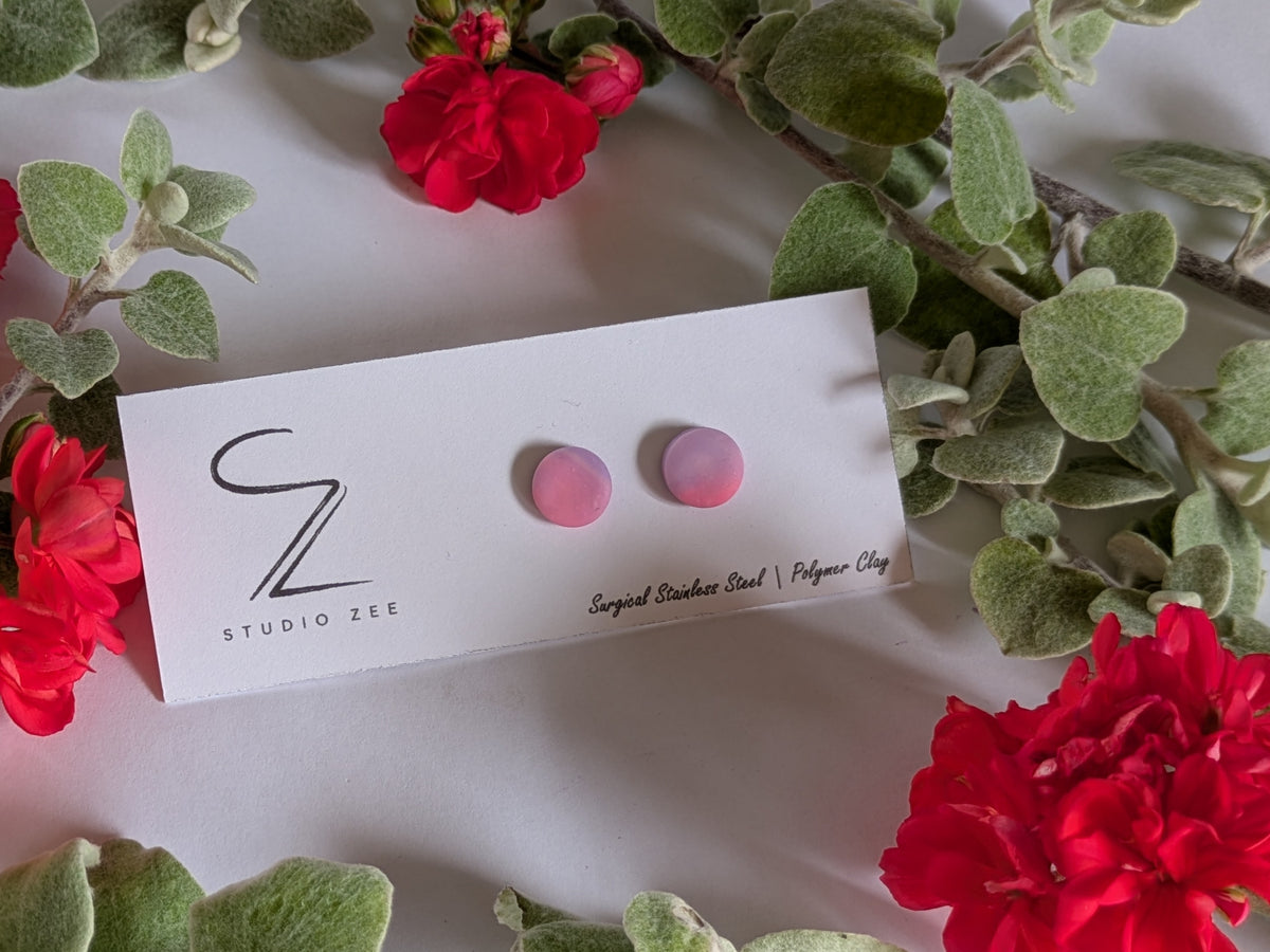 Colourful Stud Earrings