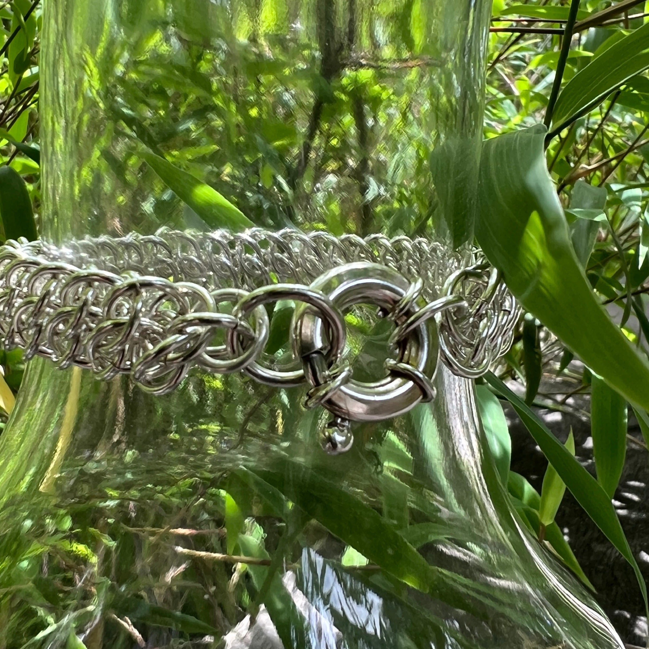 Sterling Silver Bracelet - "GSG"